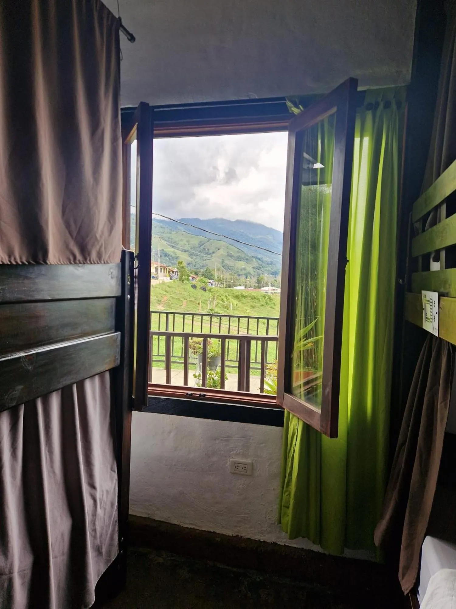 Natural landscape, Bed in Coffee Tree Boutique Hostel