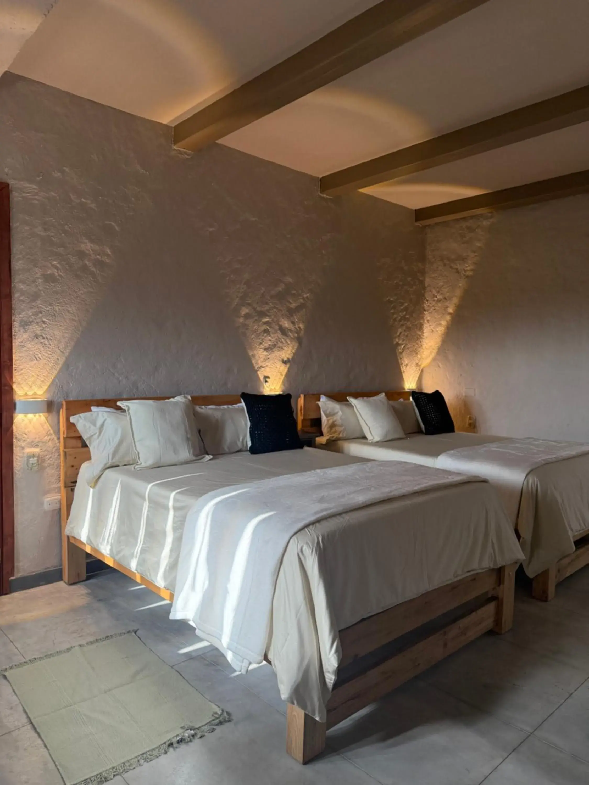 Quadruple Room with Garden View in Coffee Tree Boutique Hostel Quadruple Room with Garden View in Coffee Tree Boutique Hostel