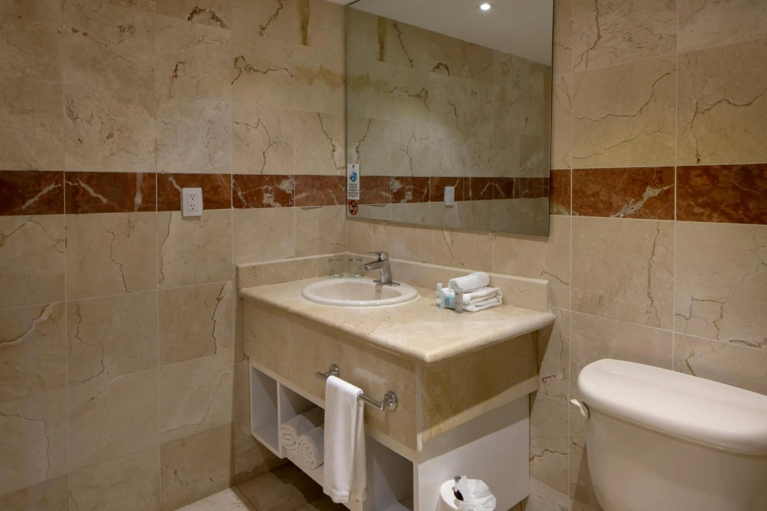 Bathroom in Viva Heavens by Wyndham, A Trademark All Inclusive
