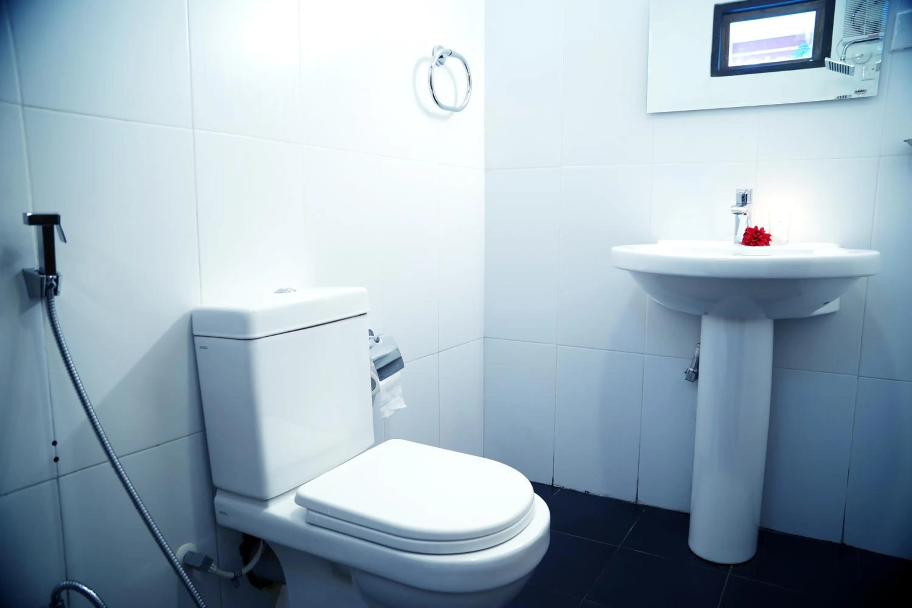 Toilet in Kandy Moon Hills Hotel