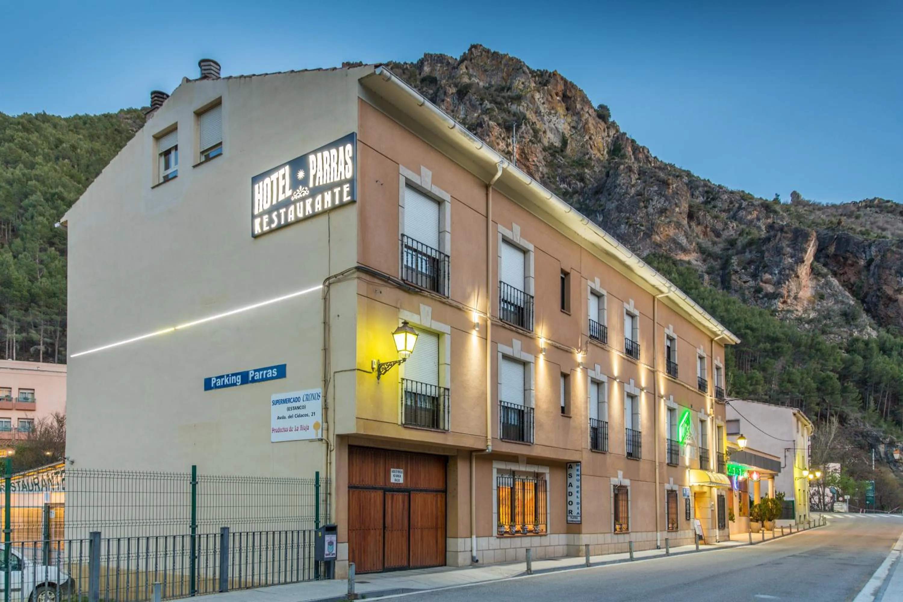 Property building in Hotel Parras Arnedillo