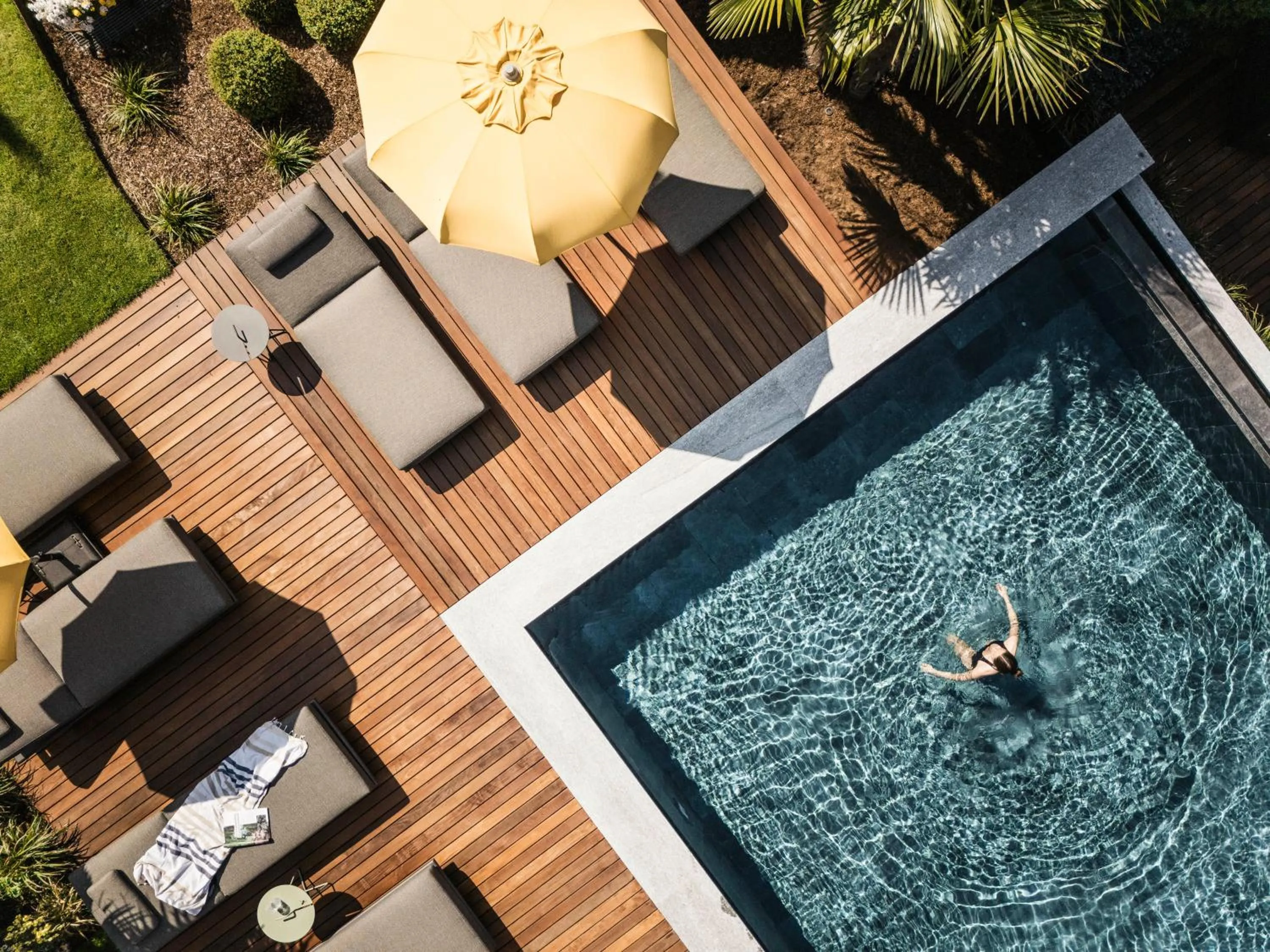 Garden in Hotel Sonnenburg