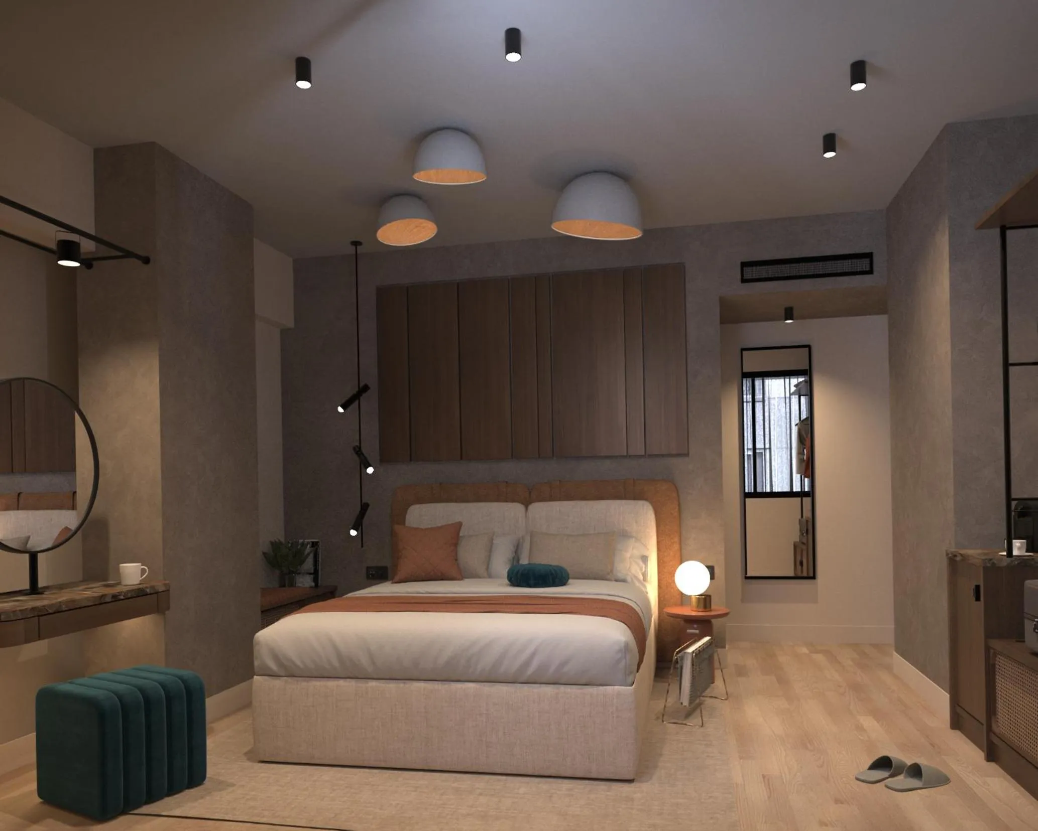 Bed in Acropolis Grid Athens