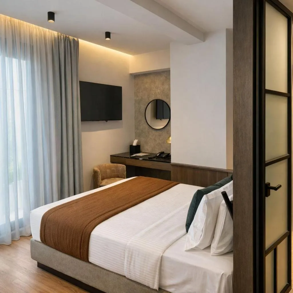 Bed in Acropolis Grid Athens