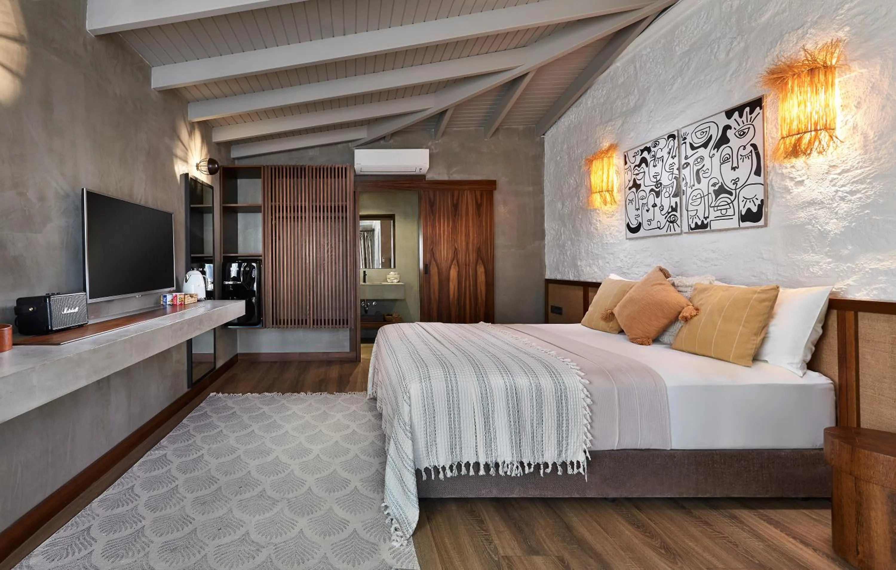 Bed in Kaipo Alaçatı Adult Only