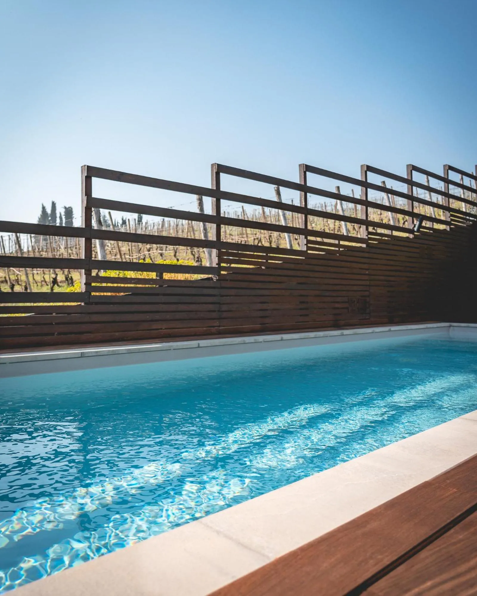 Swimming pool in Arborina Relais