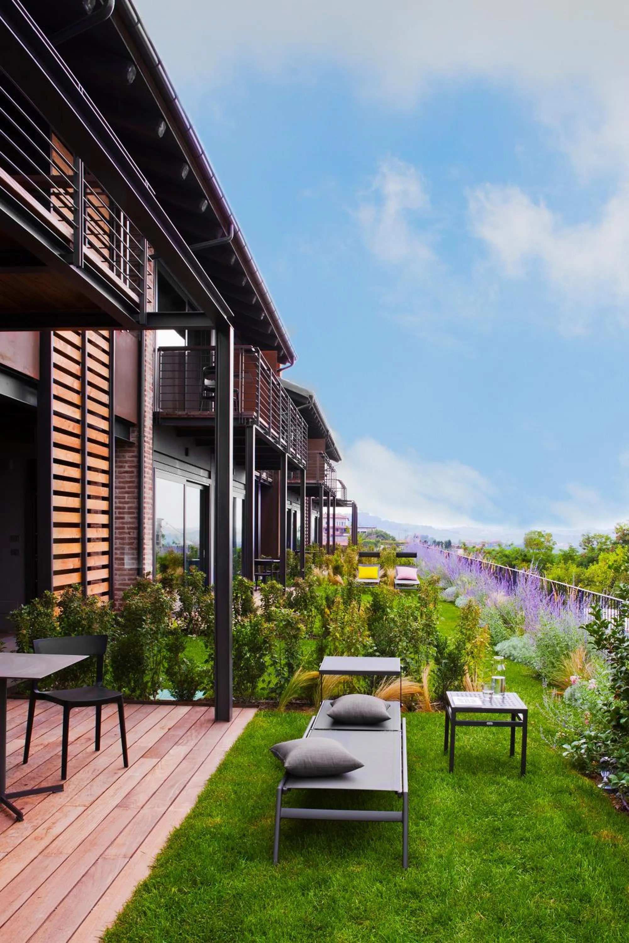 Garden in Arborina Relais