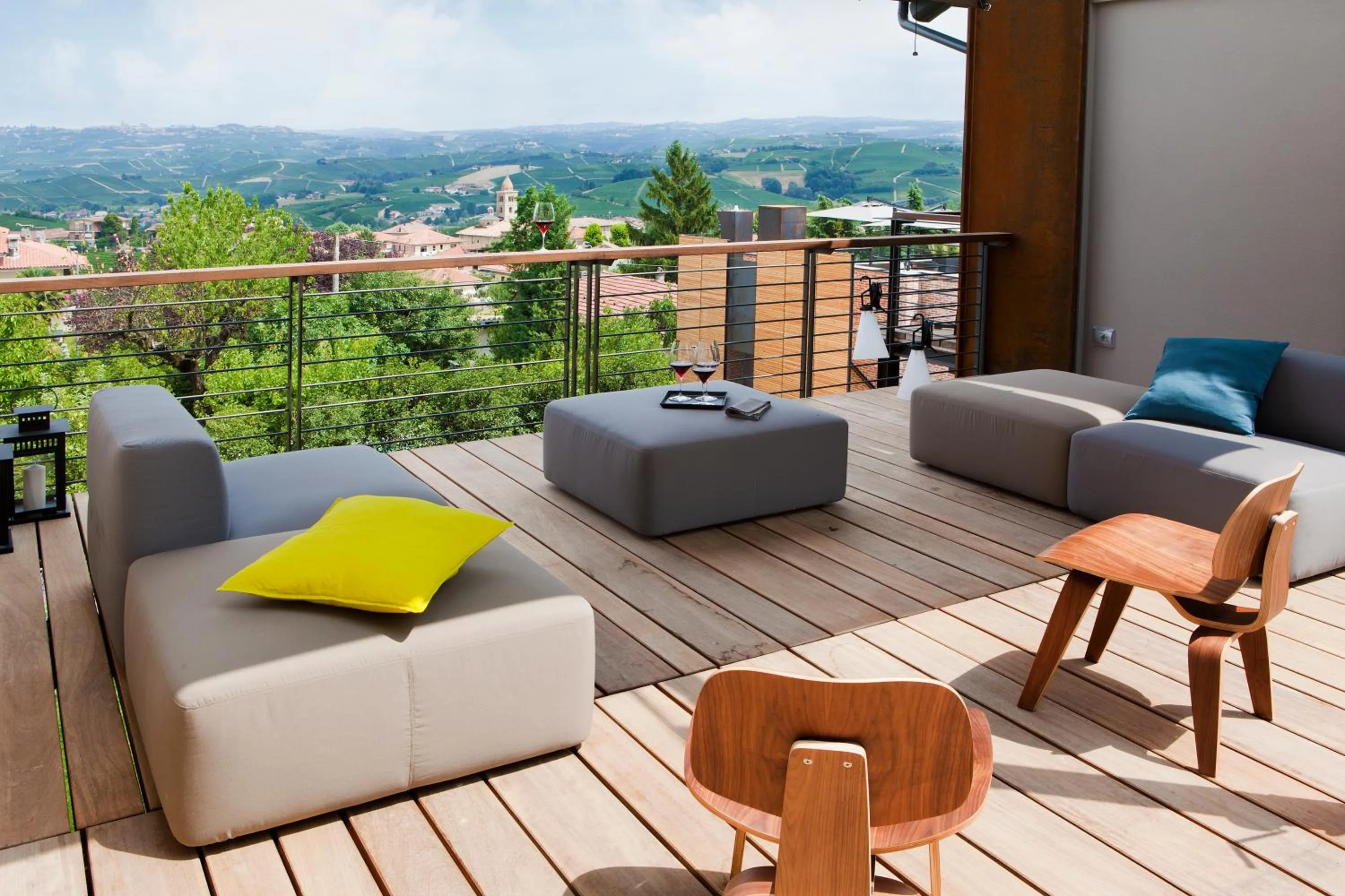 Patio in Arborina Relais