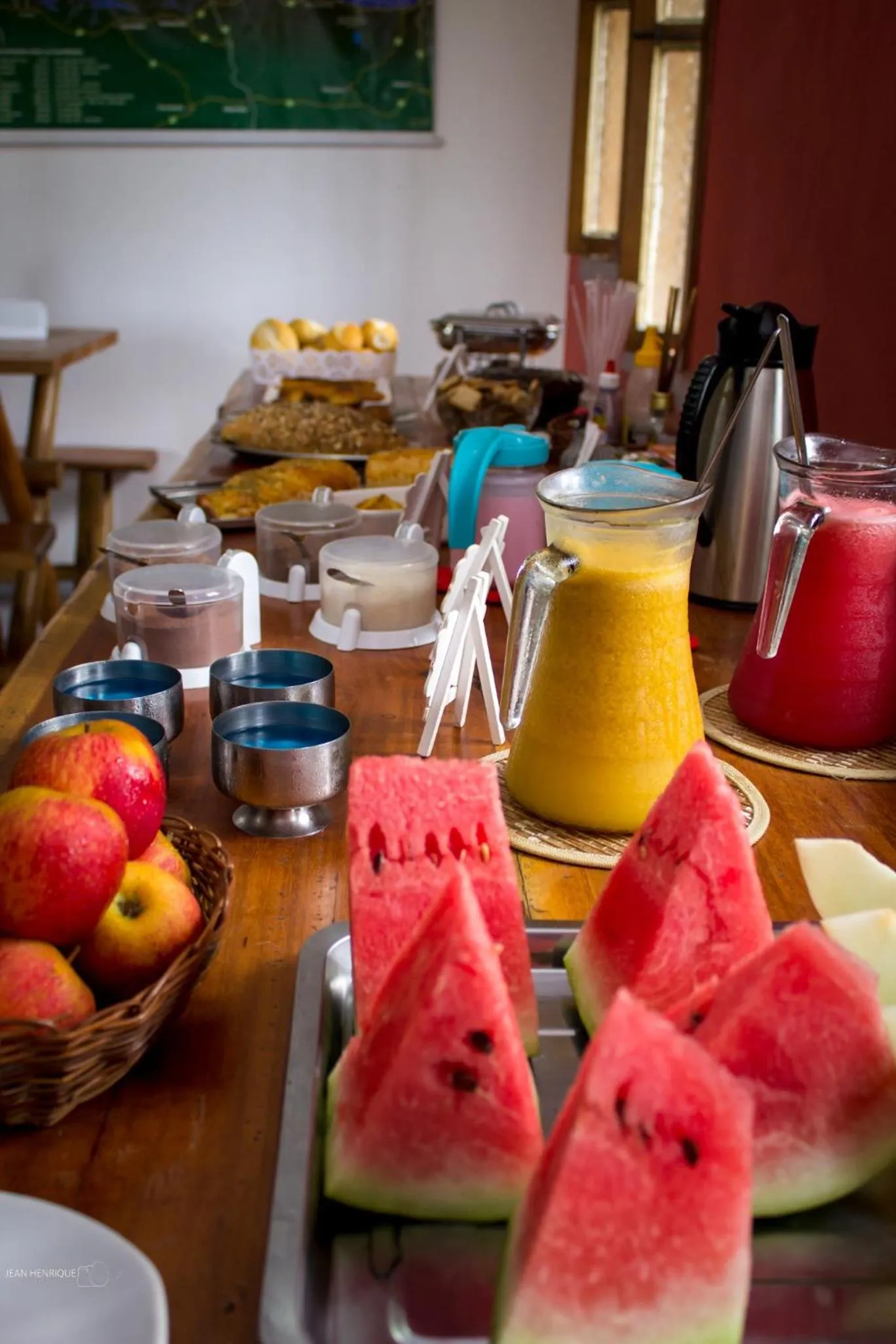 Food and drinks in Pousada Umbudendê