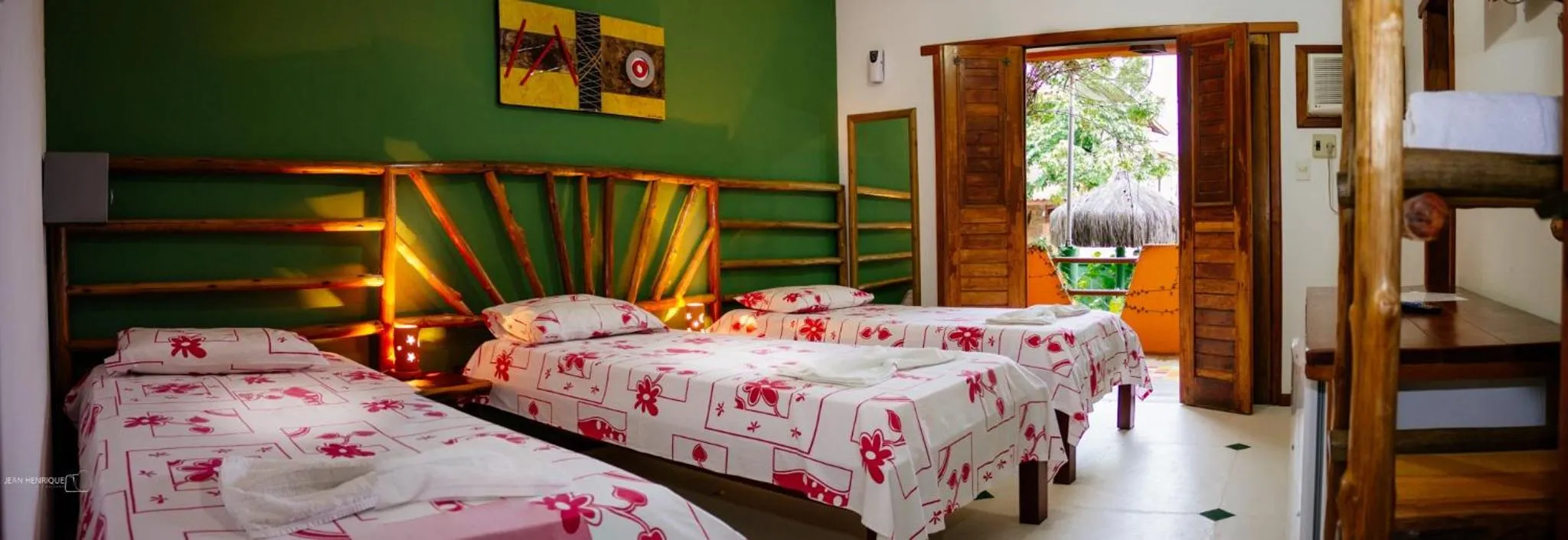 Bed in Pousada Umbudendê