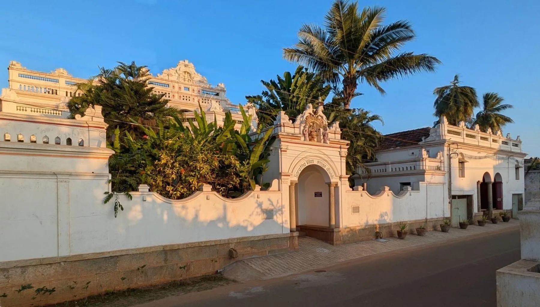 Property building in Saratha Vilas Chettinad