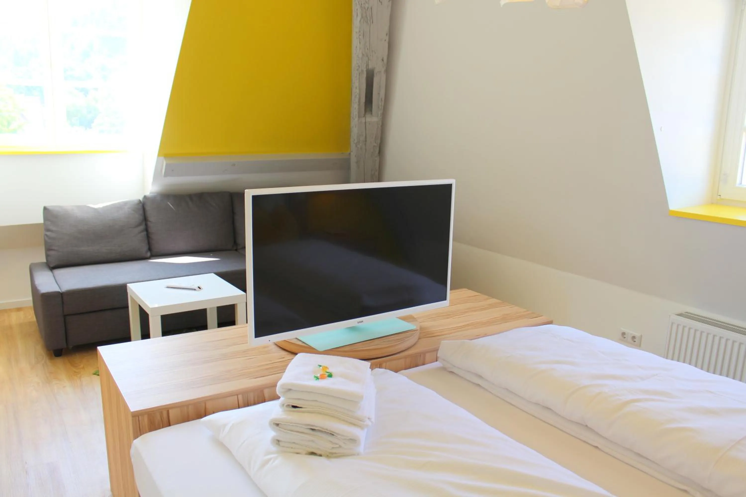 Bedroom, Bed in Gasthaus Schiff