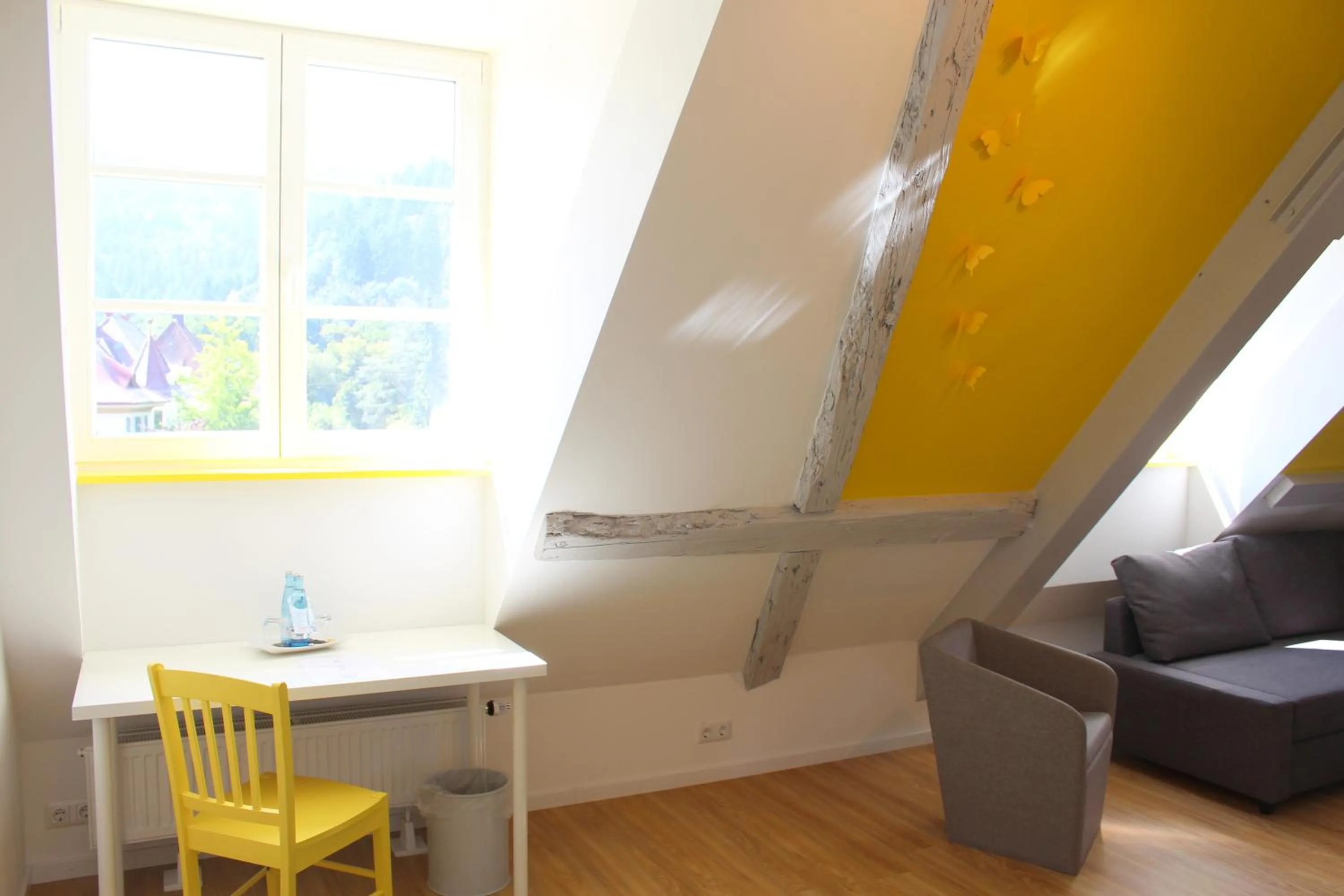 Seating area in Gasthaus Schiff