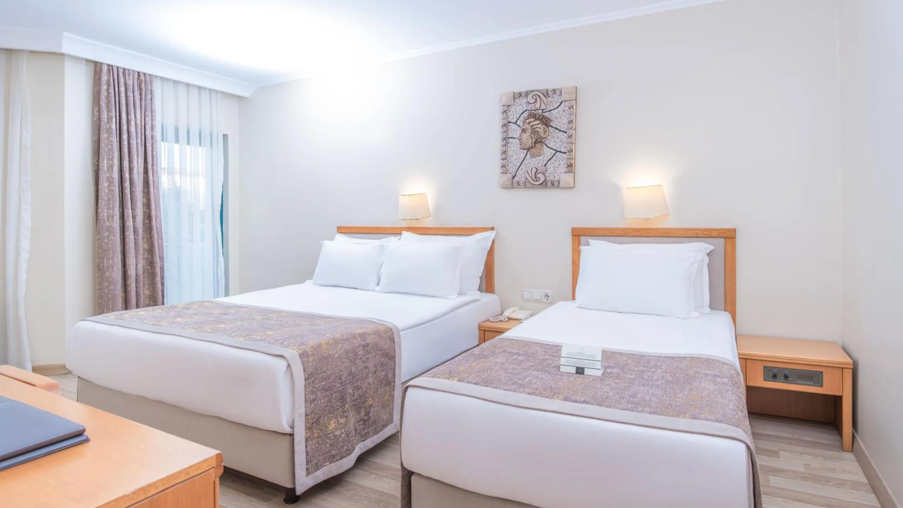 Bed in Miramare Queen Hotel - Ultra All Inclusive
