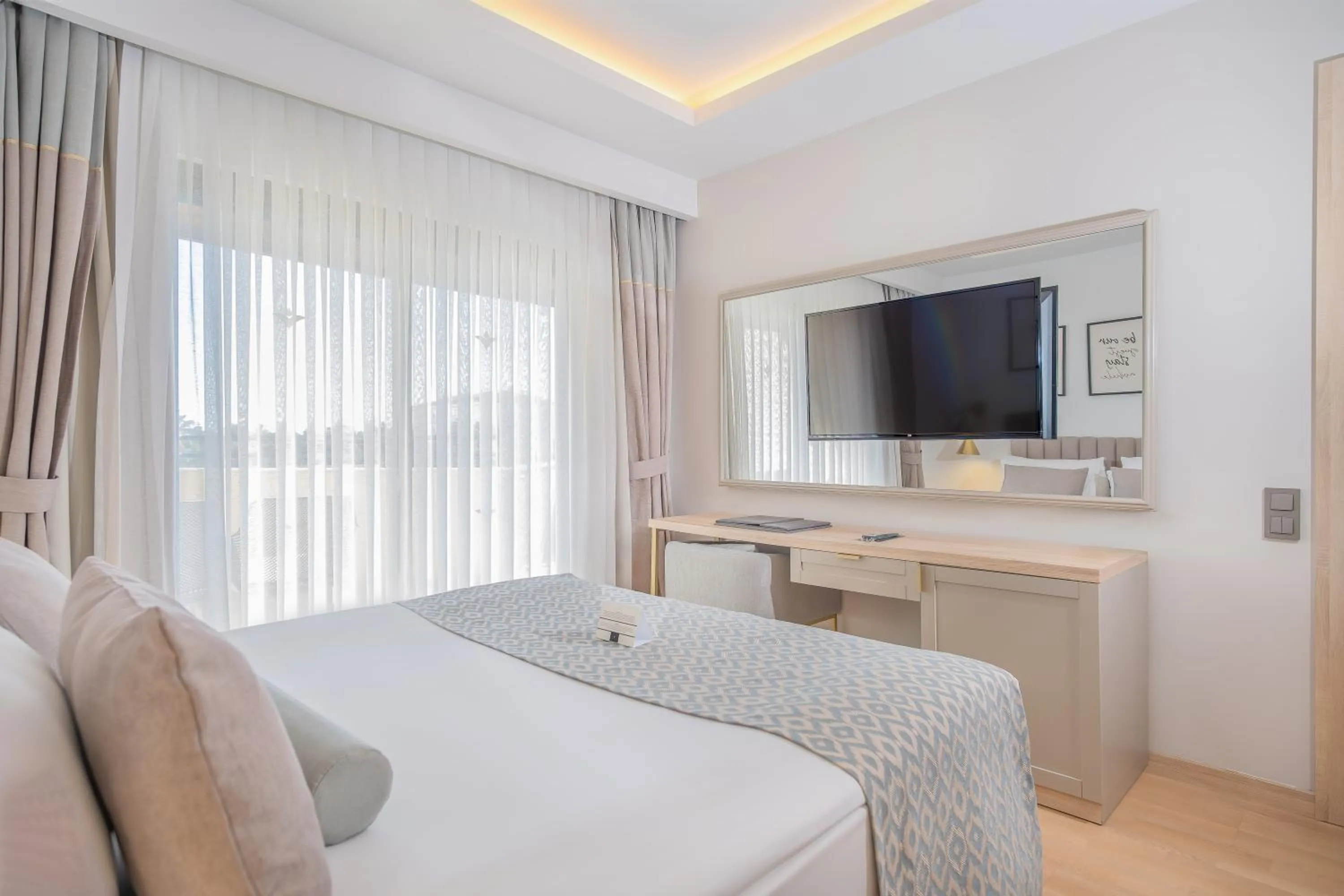Bed in Miramare Queen Hotel - Ultra All Inclusive