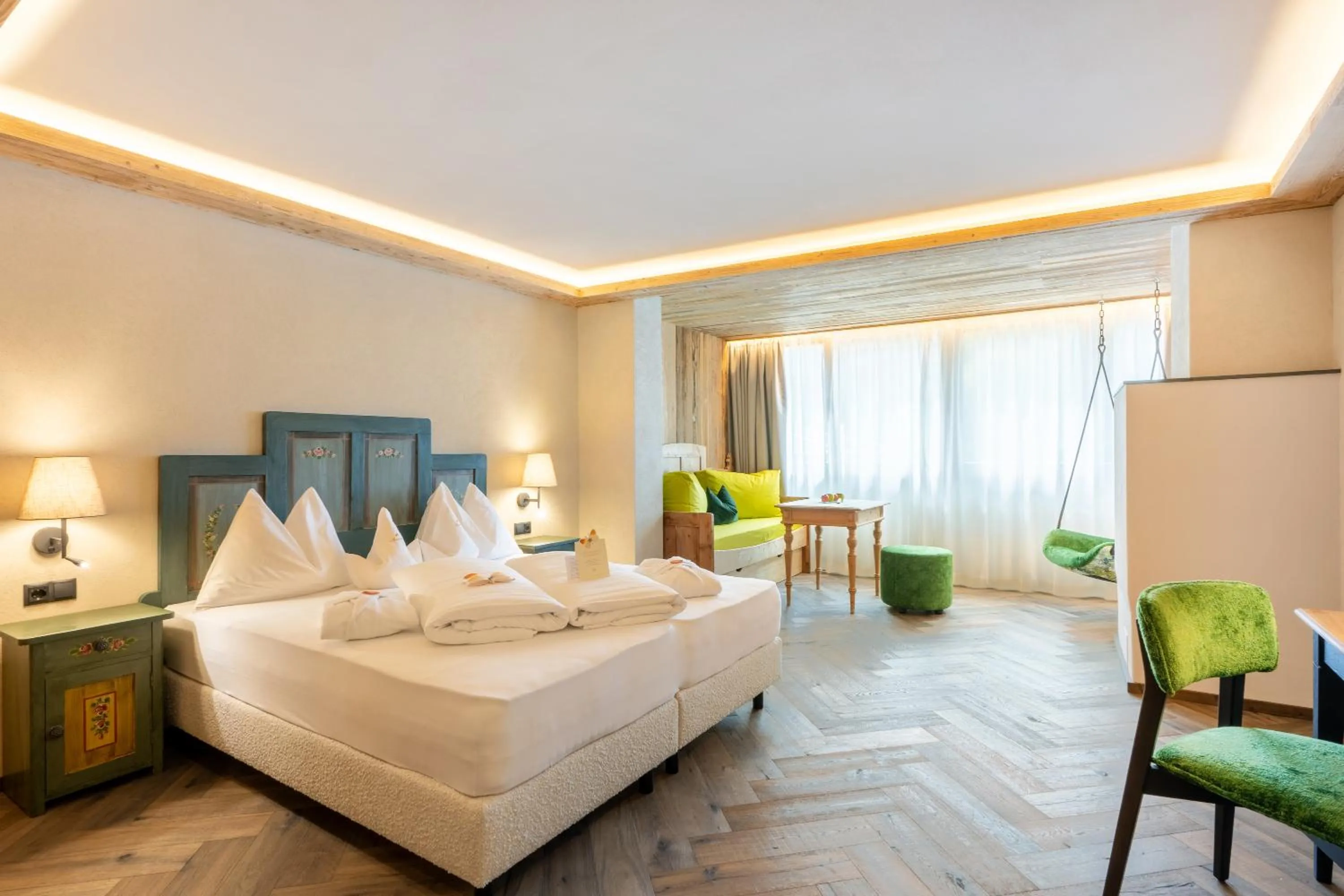 Bedroom, Bed in Mirabell Dolomites Hotel - Luxury Ayurveda & Spa