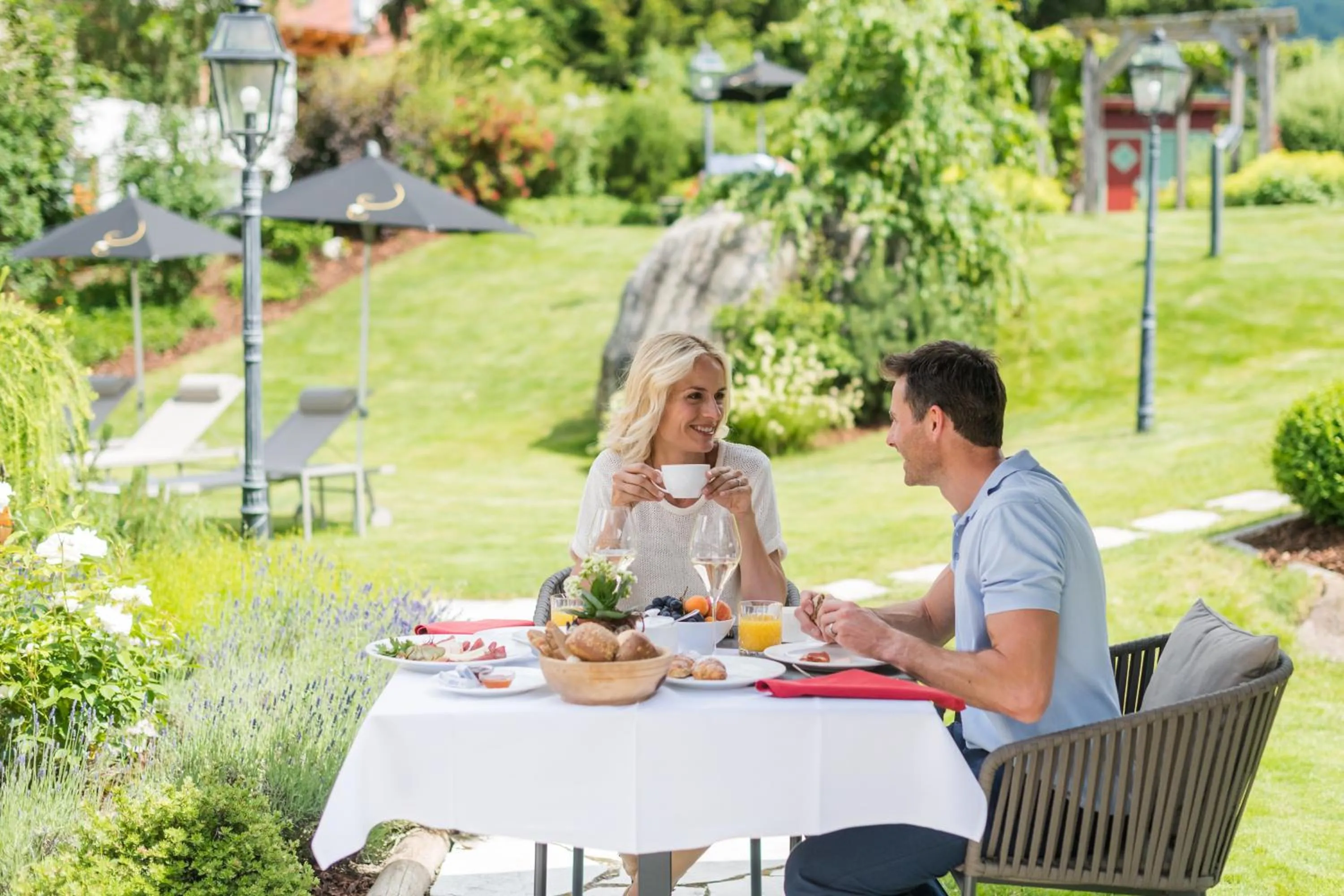 Garden in Mirabell Dolomites Hotel - Luxury Ayurveda & Spa