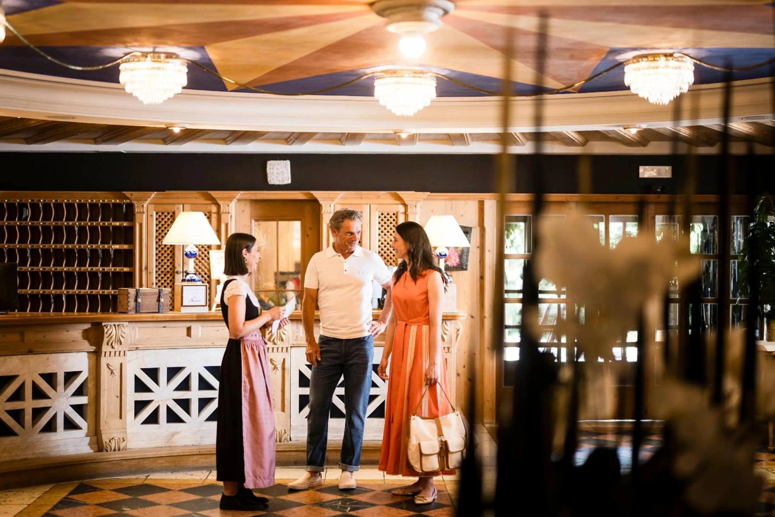 Lobby or reception in Mirabell Dolomites Hotel - Luxury Ayurveda & Spa