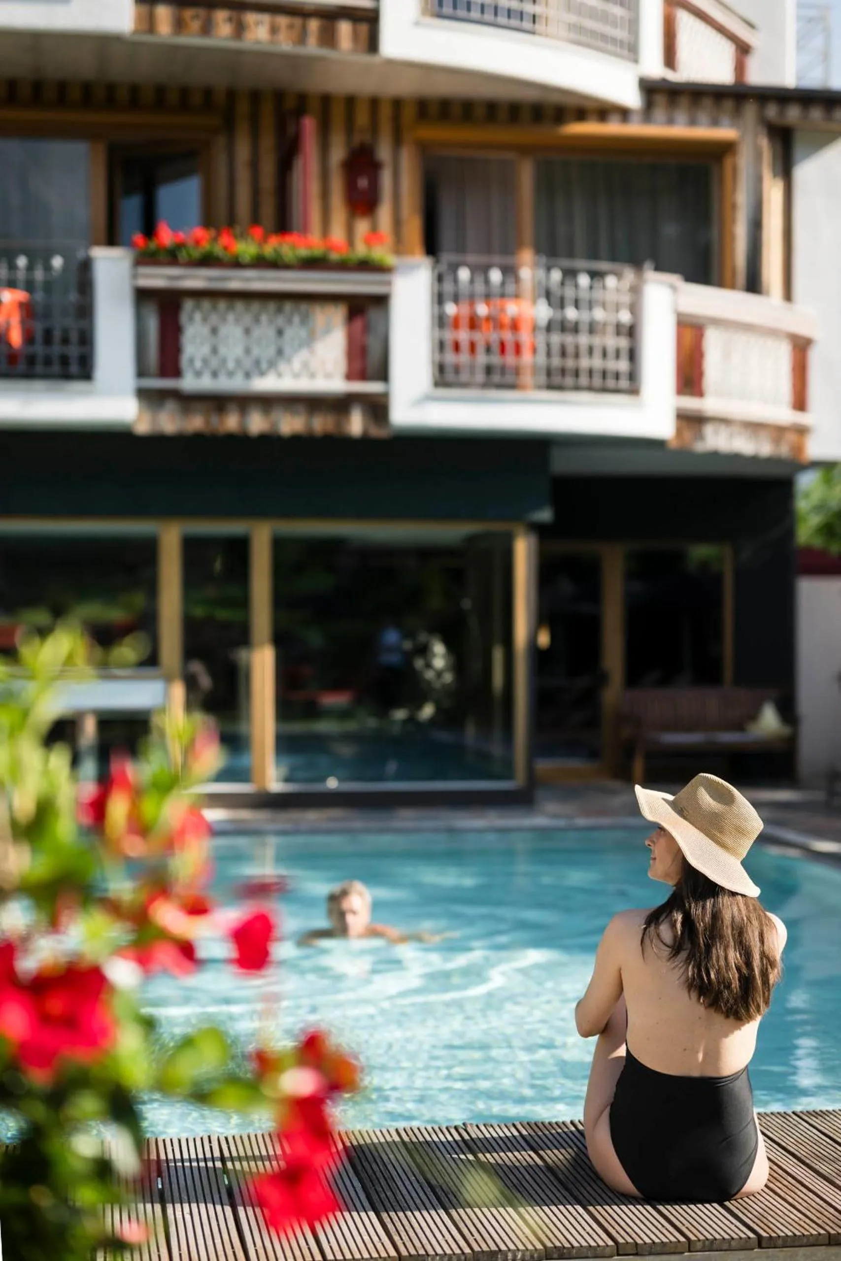 Swimming pool in Mirabell Dolomites Hotel - Luxury Ayurveda & Spa