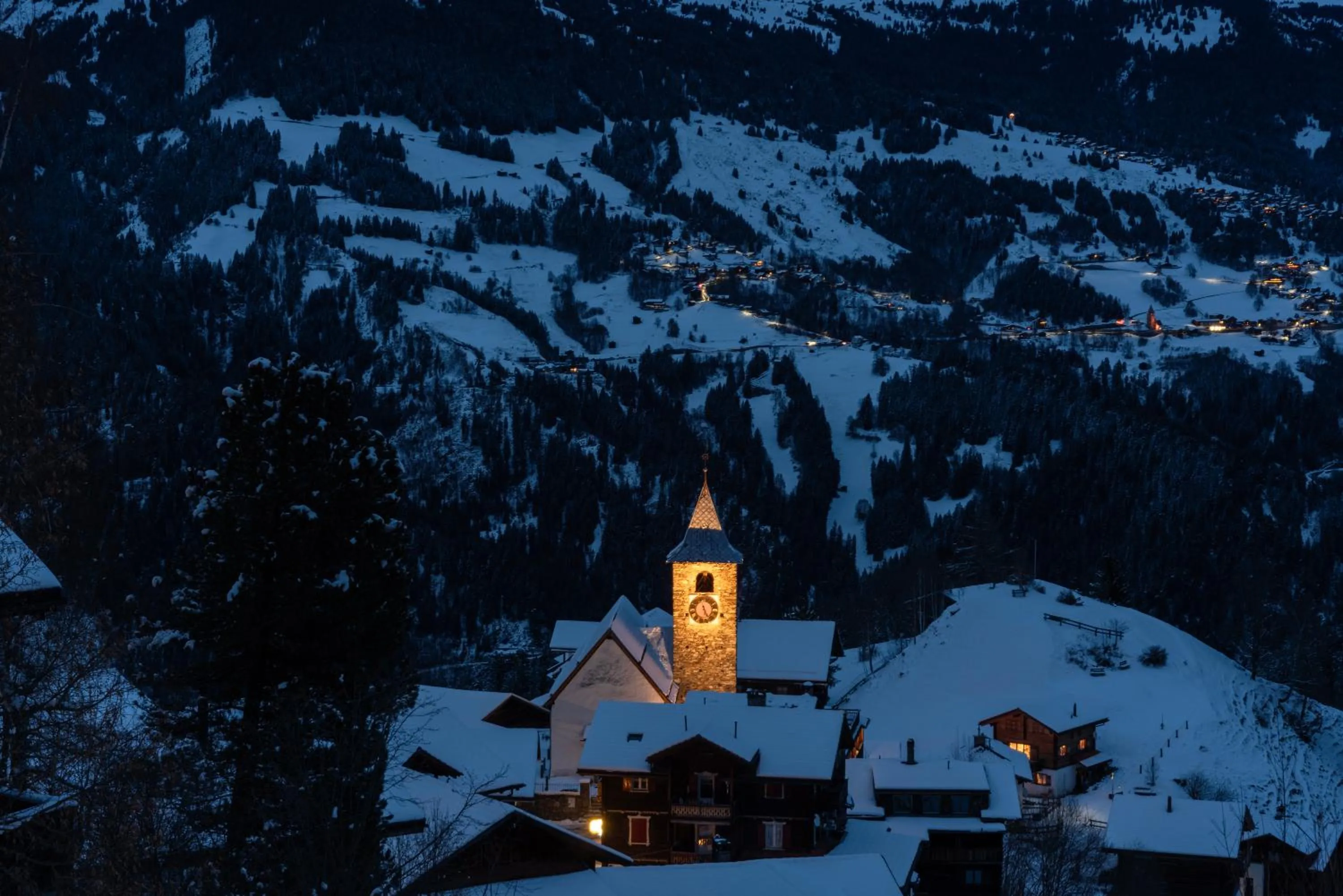 On site in The Alpina Mountain Resort