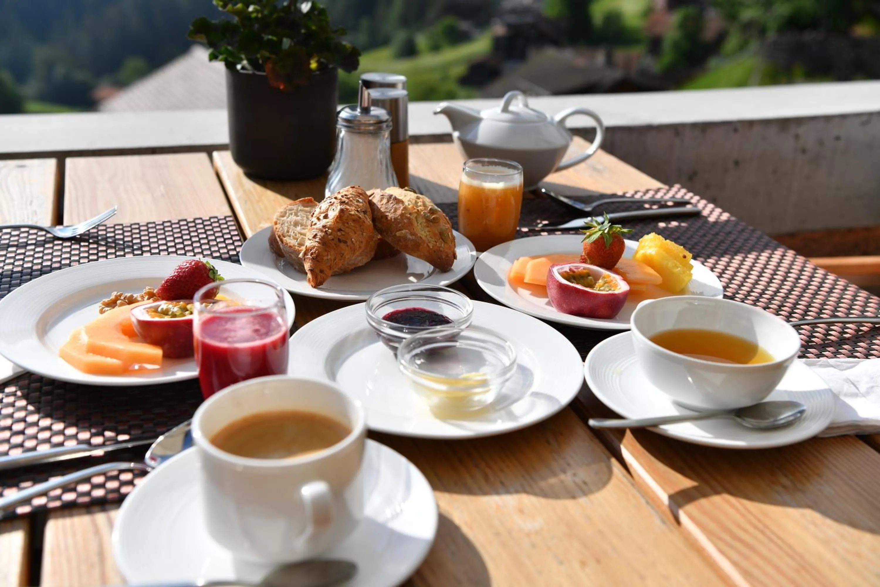 Breakfast in The Alpina Mountain Resort