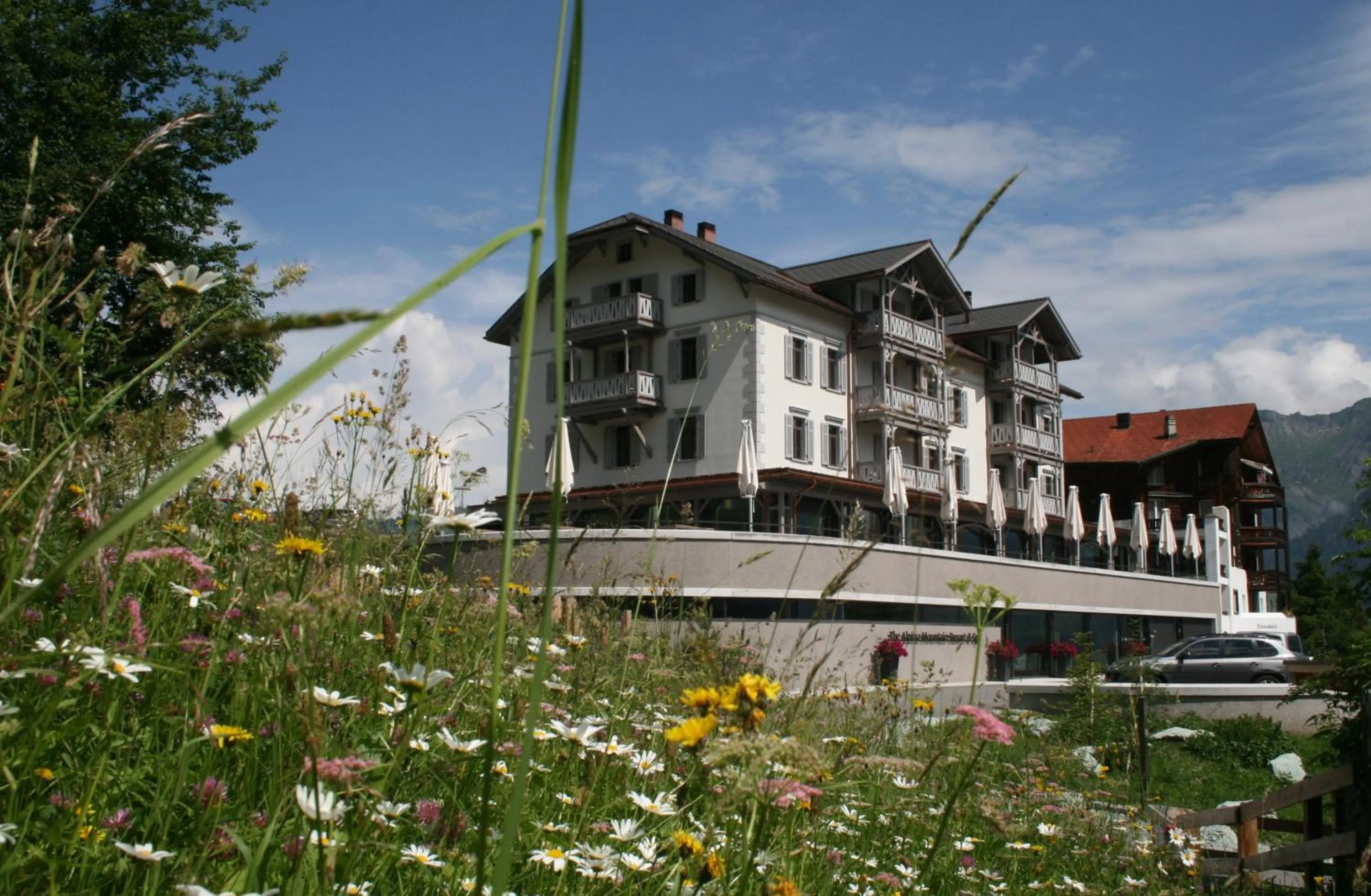 Property building in The Alpina Mountain Resort
