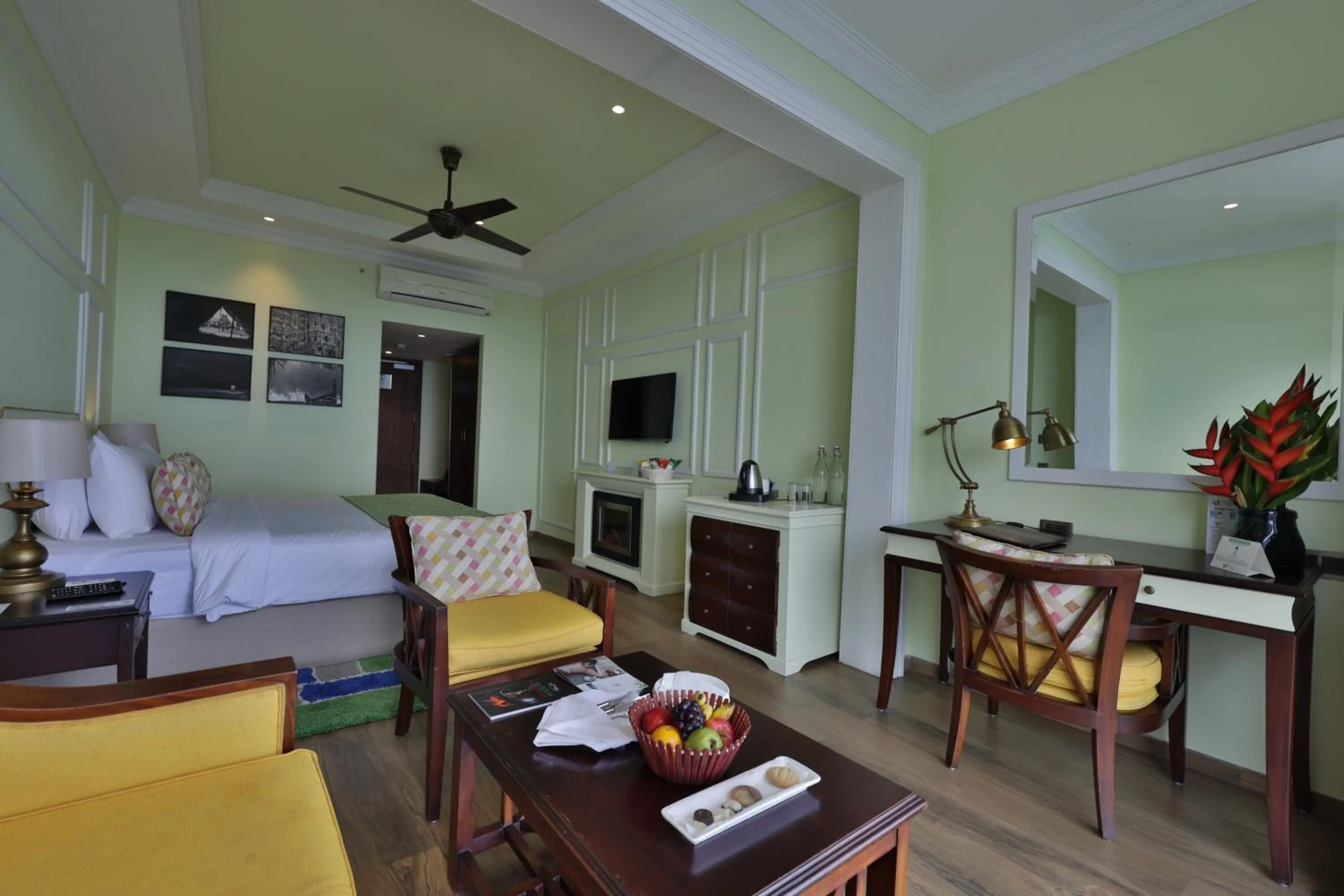 Bedroom in Fragrant Nature Munnar - A Five Star Classified Hotel