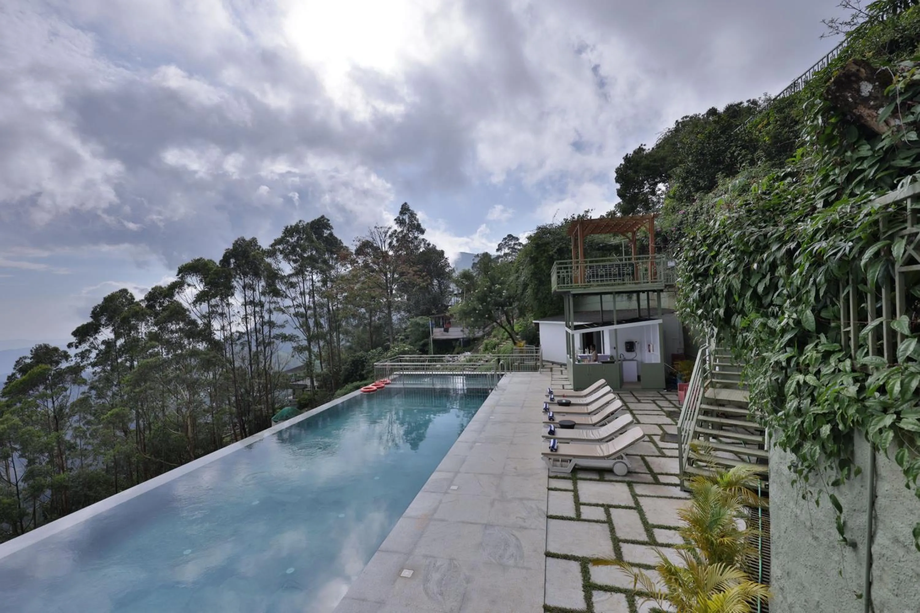 Swimming pool in Fragrant Nature Munnar - A Five Star Classified Hotel