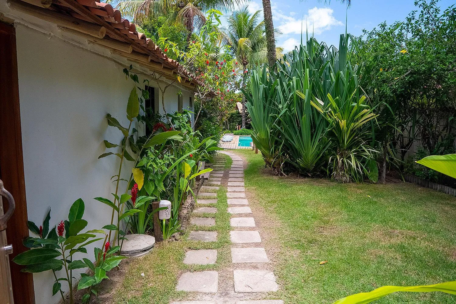 Garden in Calypso INN