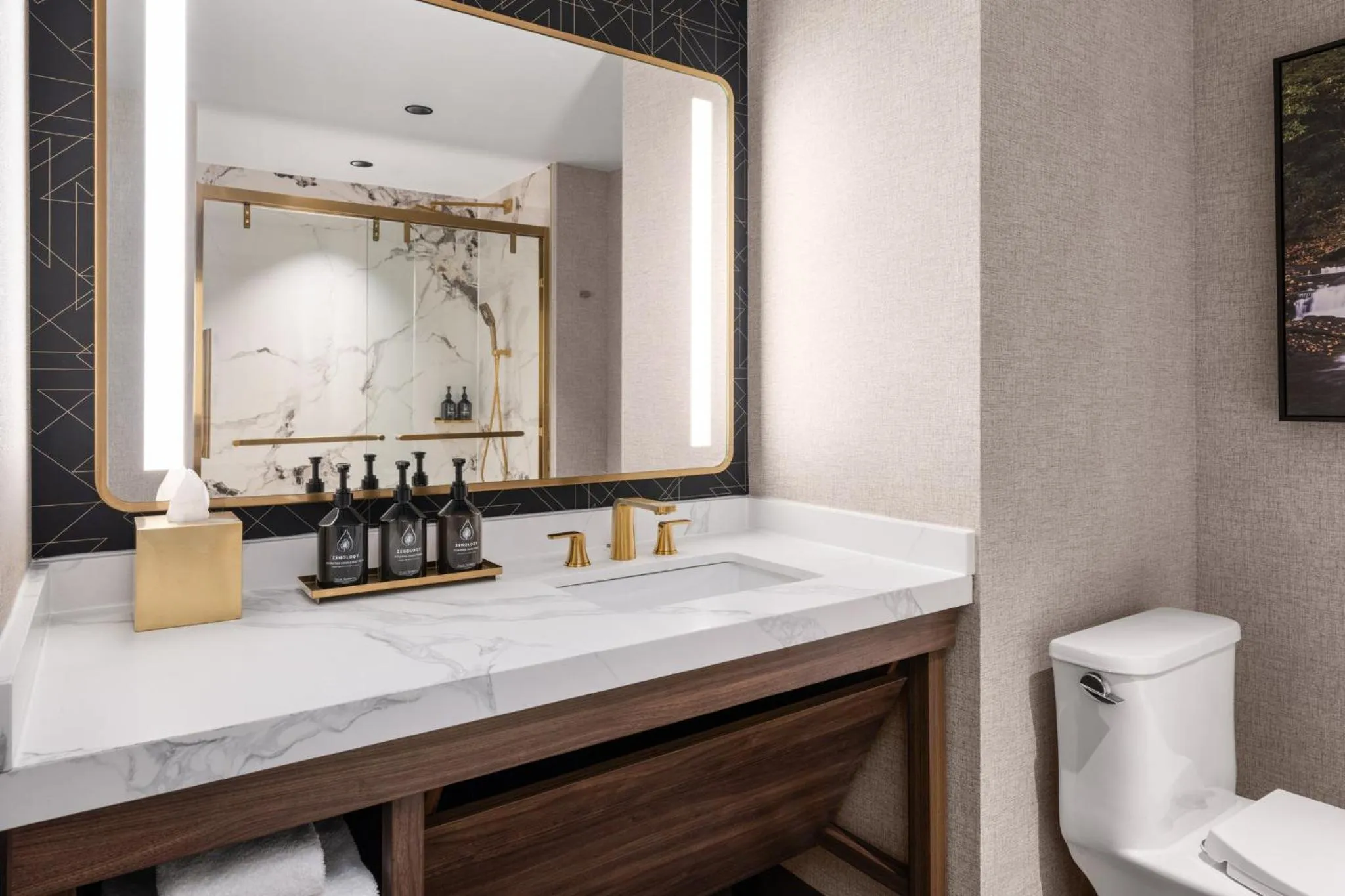 Bathroom in Hotel Indigo Gatlinburg Downtown by IHG