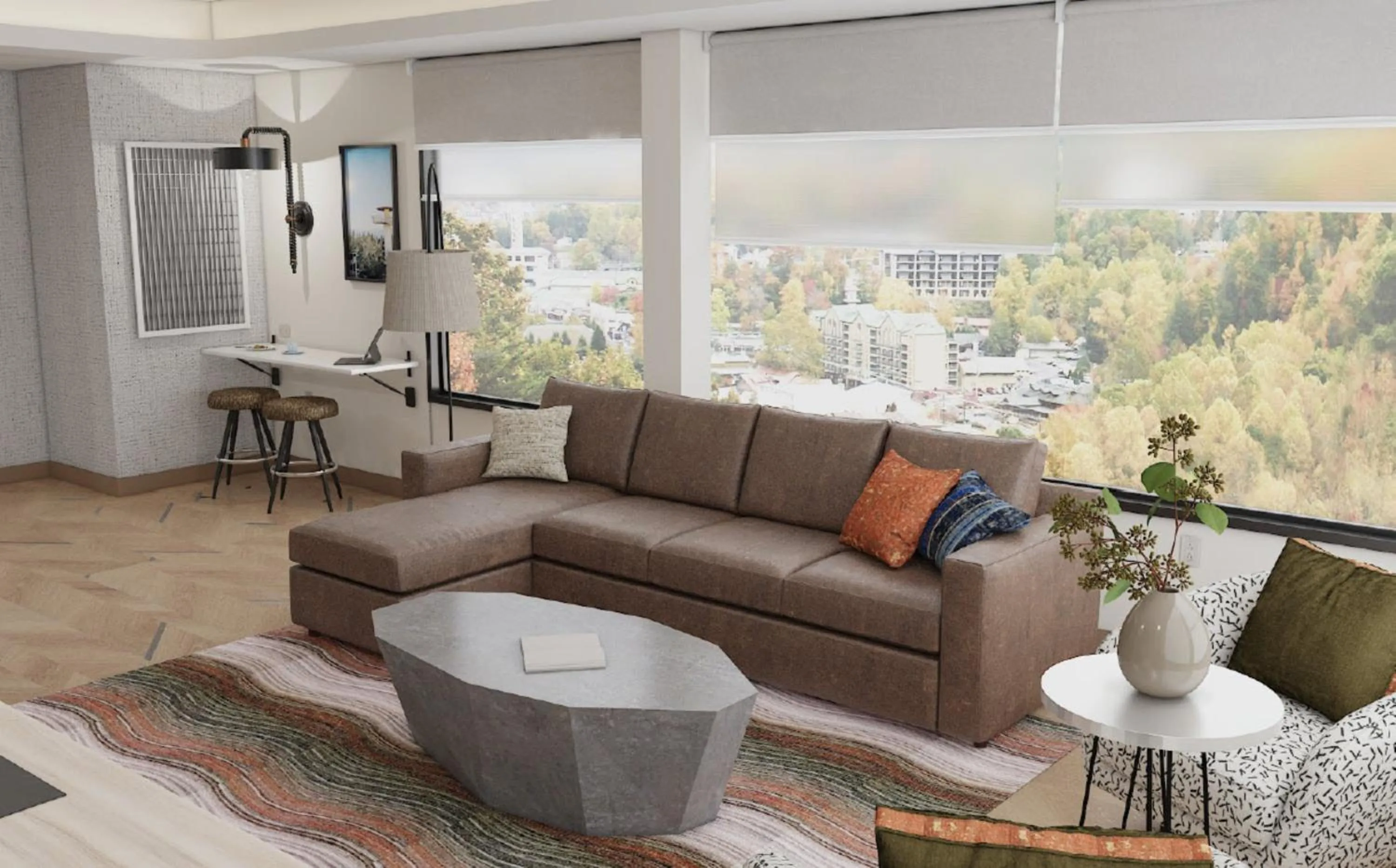 Photo of the whole room in Hotel Indigo Gatlinburg Downtown by IHG