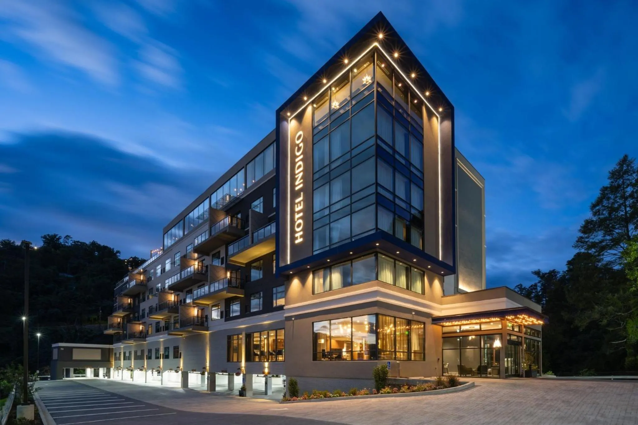 Property building in Hotel Indigo Gatlinburg Downtown by IHG