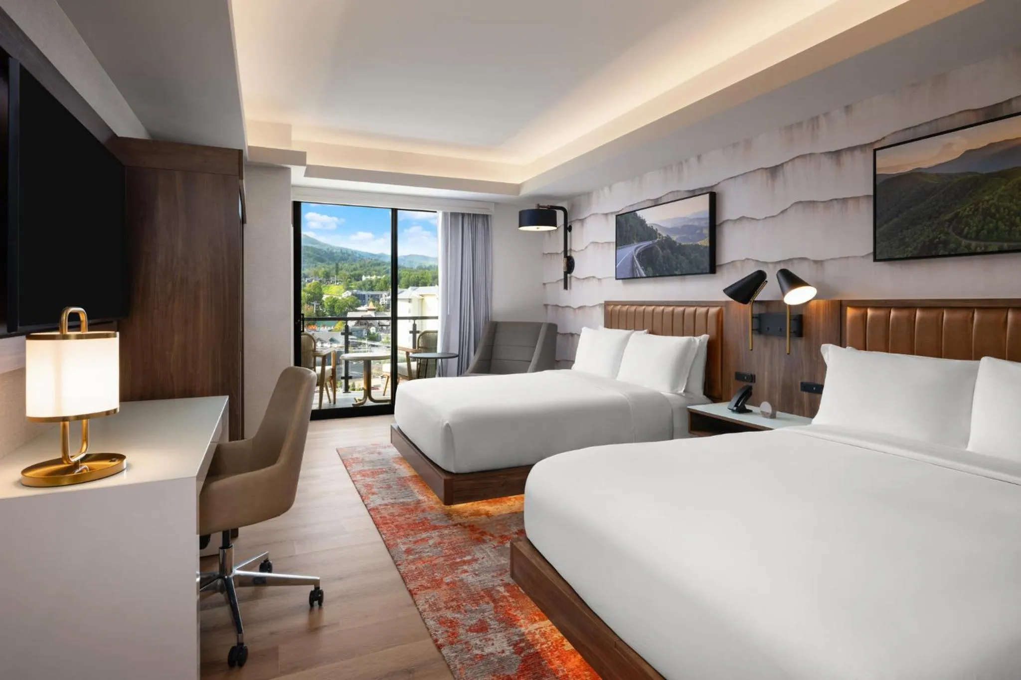 Photo of the whole room, Bed in Hotel Indigo Gatlinburg Downtown by IHG