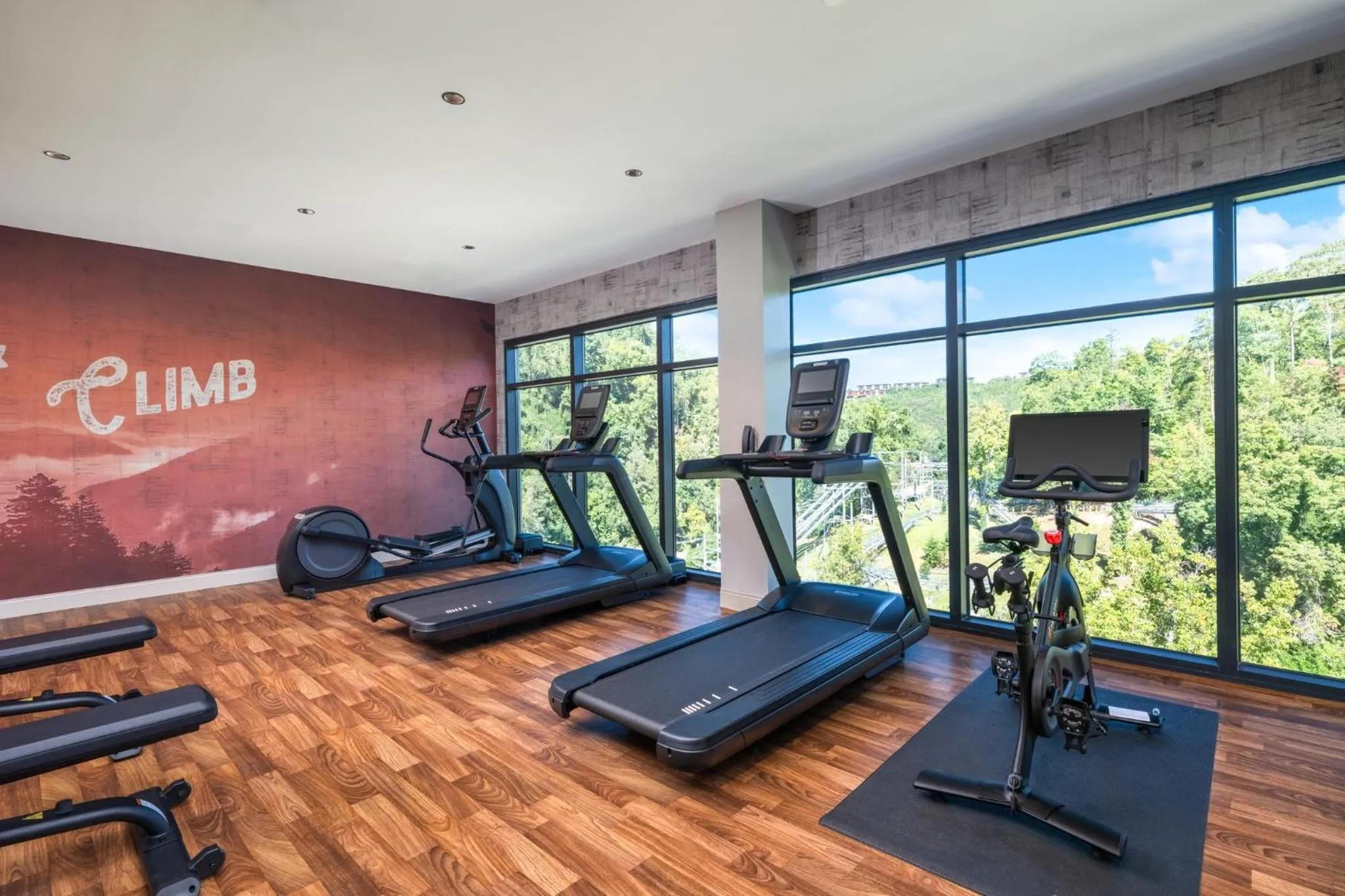 Fitness centre/facilities in Hotel Indigo Gatlinburg Downtown by IHG