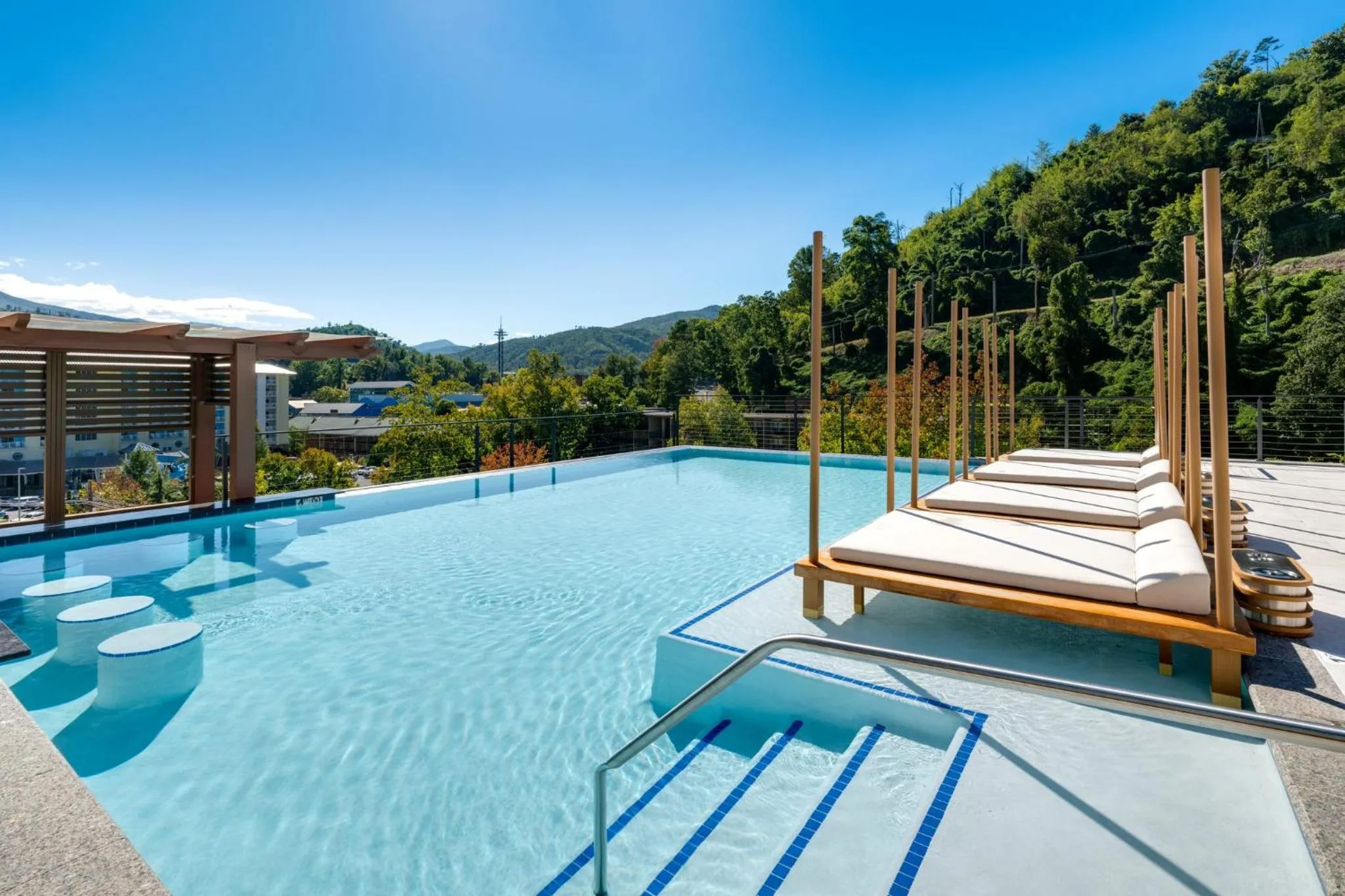 Swimming pool in Hotel Indigo Gatlinburg Downtown by IHG