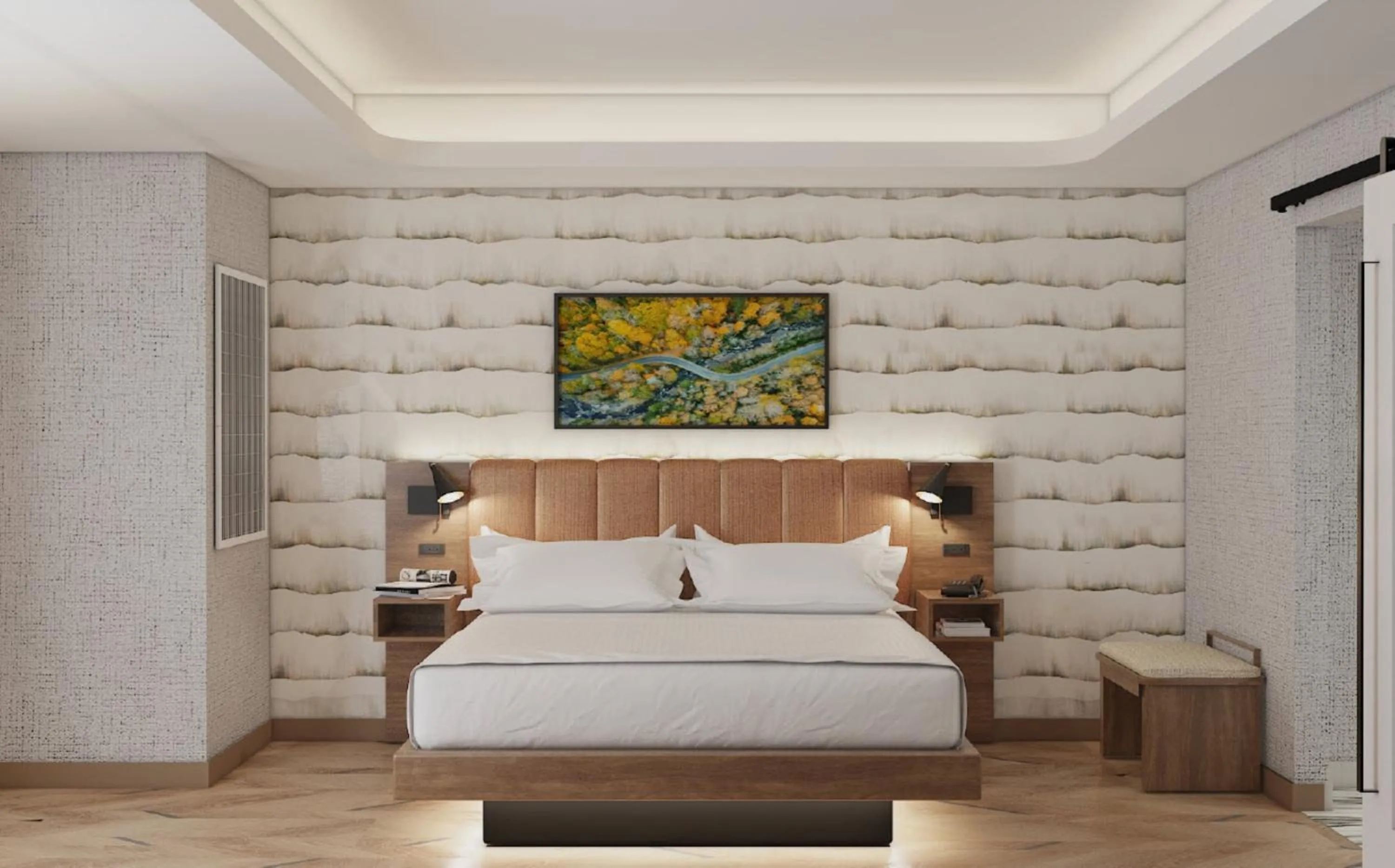 Photo of the whole room, Bed in Hotel Indigo Gatlinburg Downtown by IHG