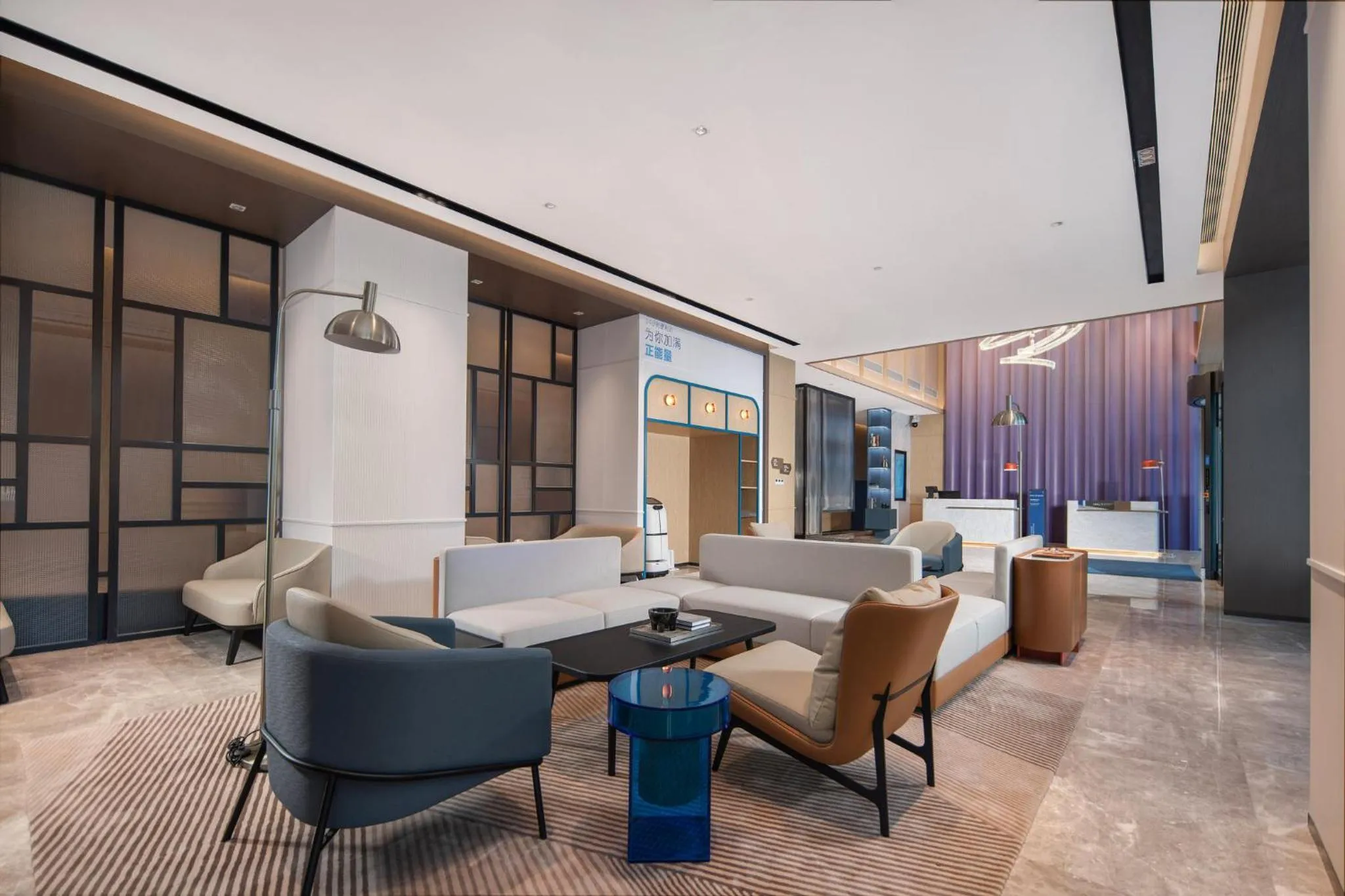 Property building in Holiday Inn Express Rizhao Oriental Colorful City