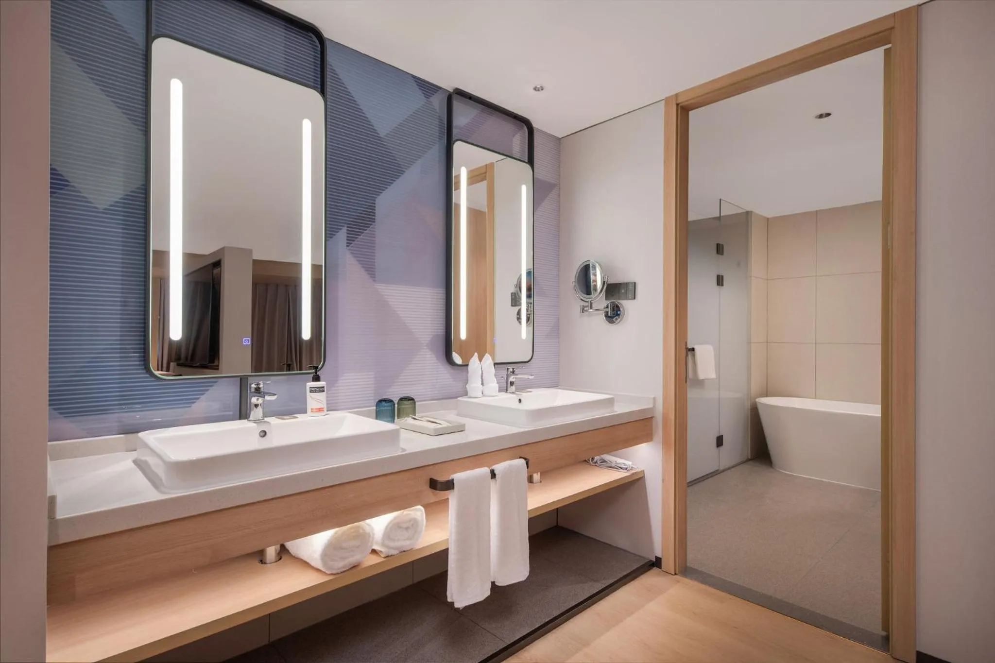 Photo of the whole room in Holiday Inn Express Rizhao Oriental Colorful City