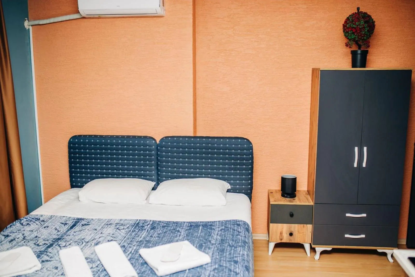 Bed in Ekinoks Hotel