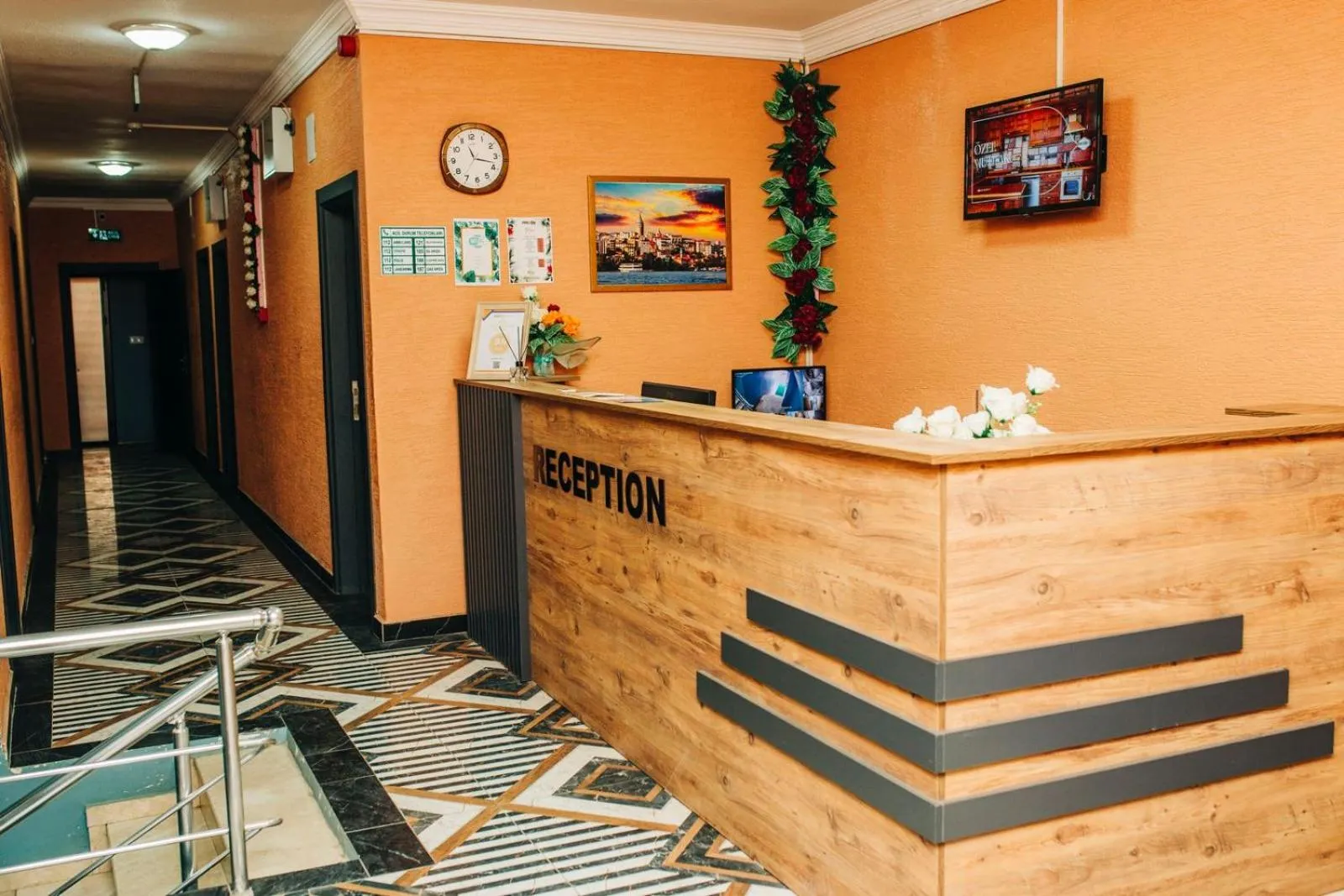 Lobby or reception in Ekinoks Hotel