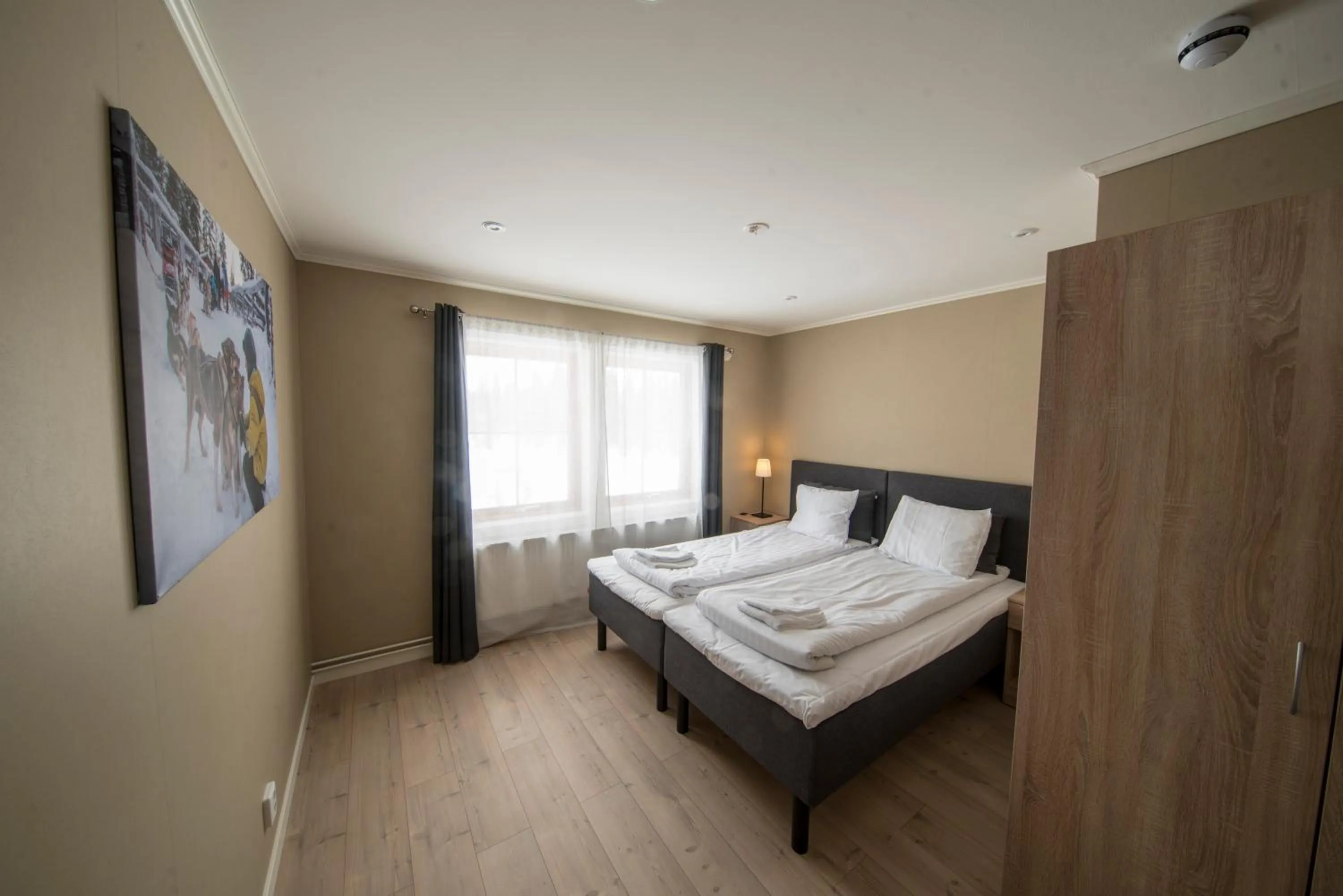 Bed in Pinetree Lodge