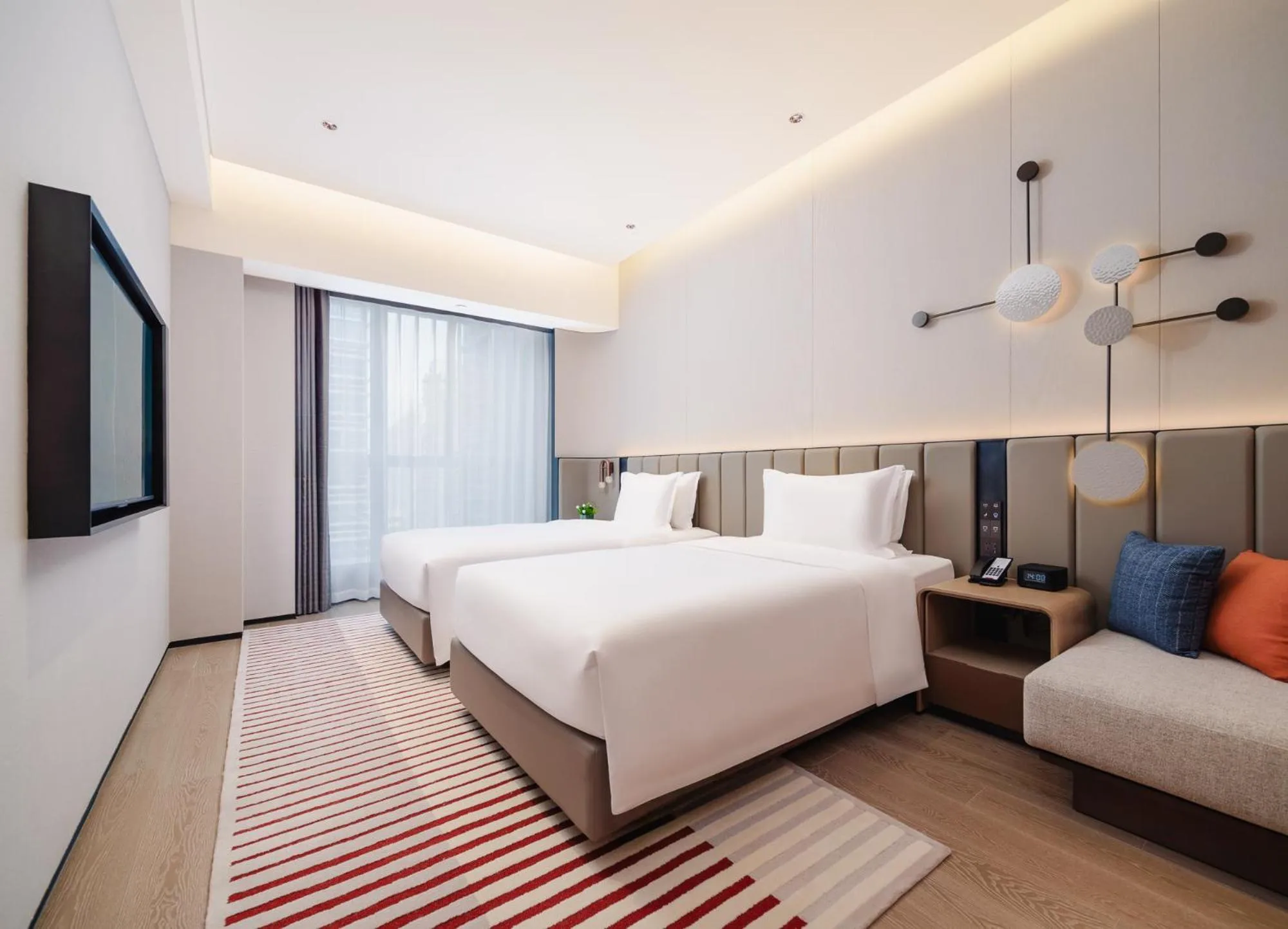 Bed in Novotel Xiamen Downtown