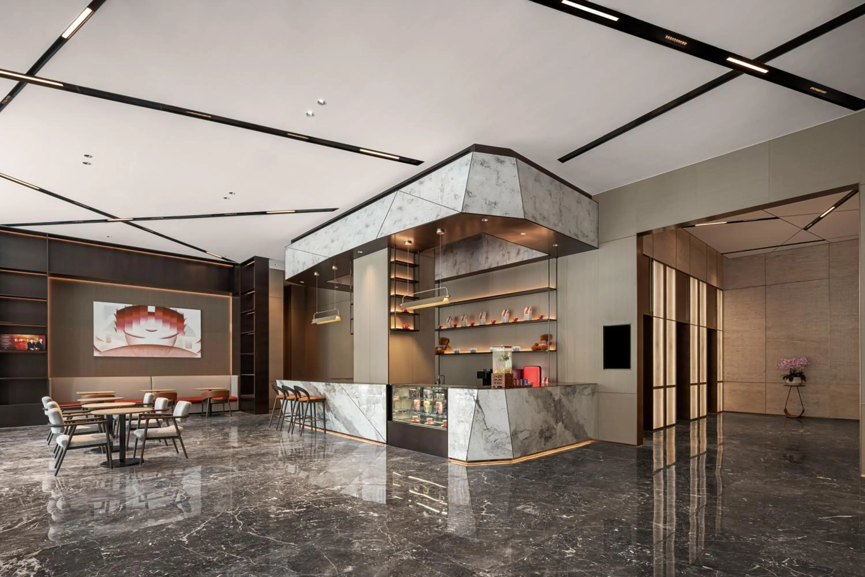 Lounge or bar in Novotel Kunshan East