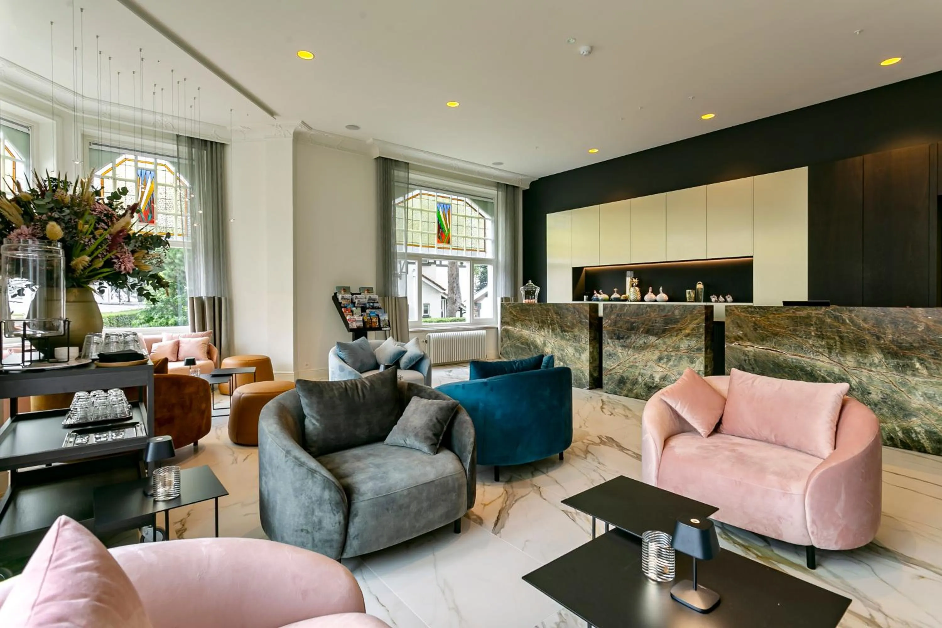 Lobby or reception in Hotel Astoria