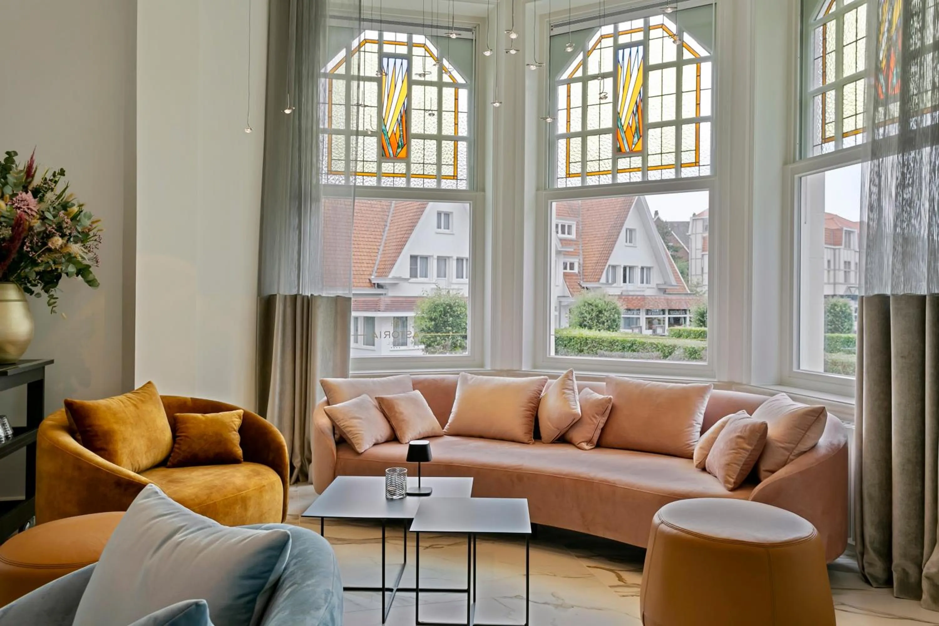 Lobby or reception in Hotel Astoria