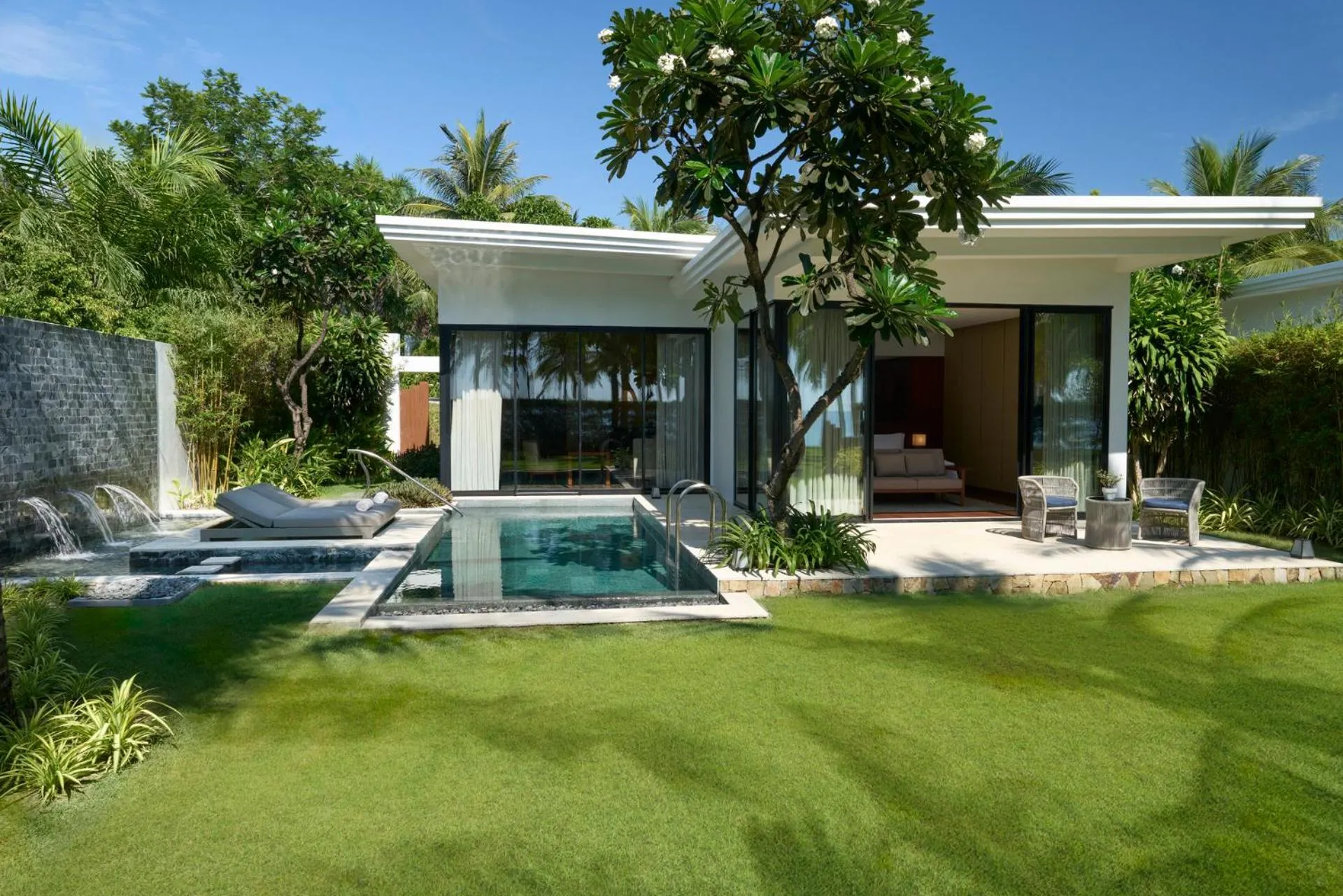 Swimming pool in JW Marriott Cam Ranh Bay Resort & Spa