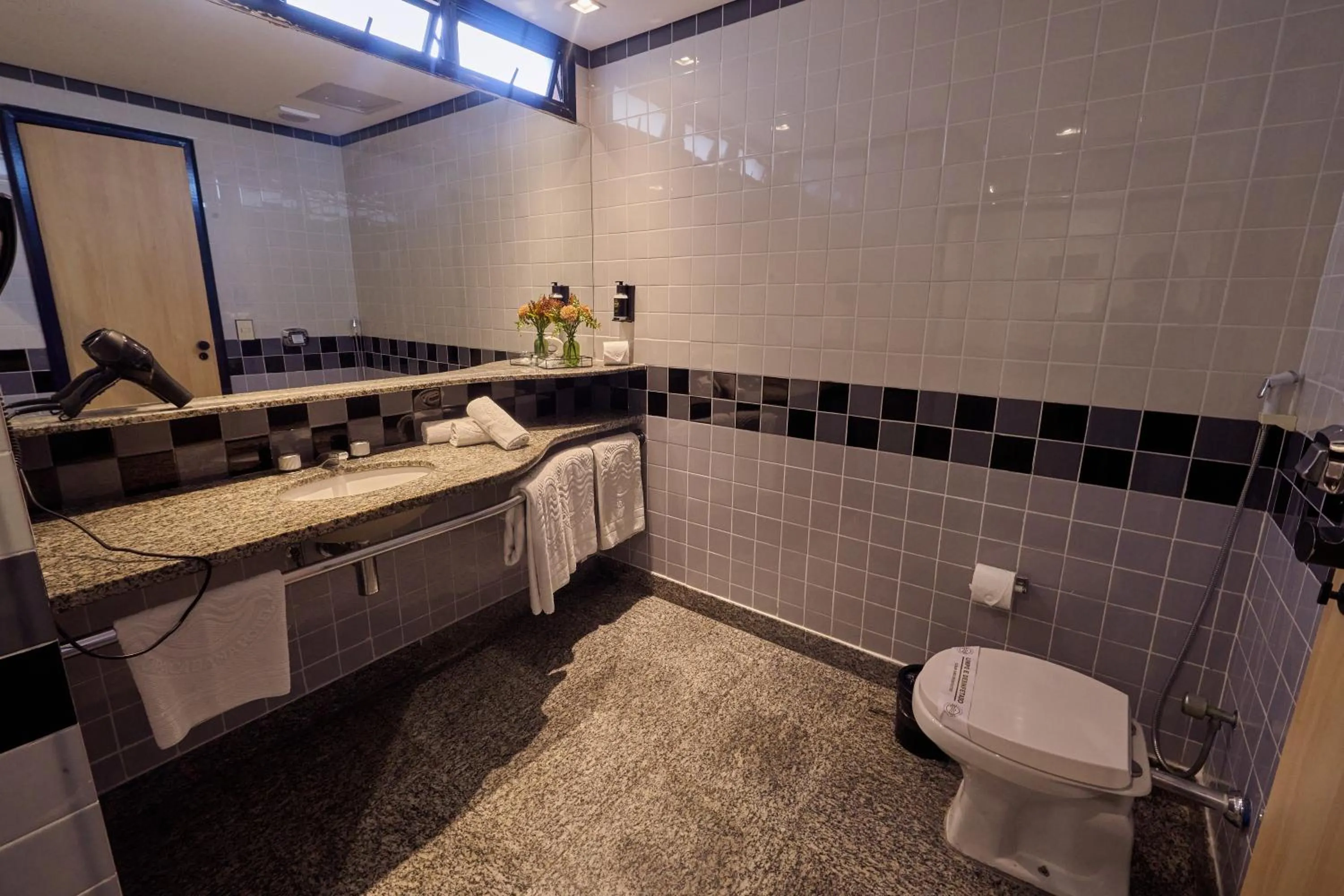 Bathroom in South American Copacabana Hotel