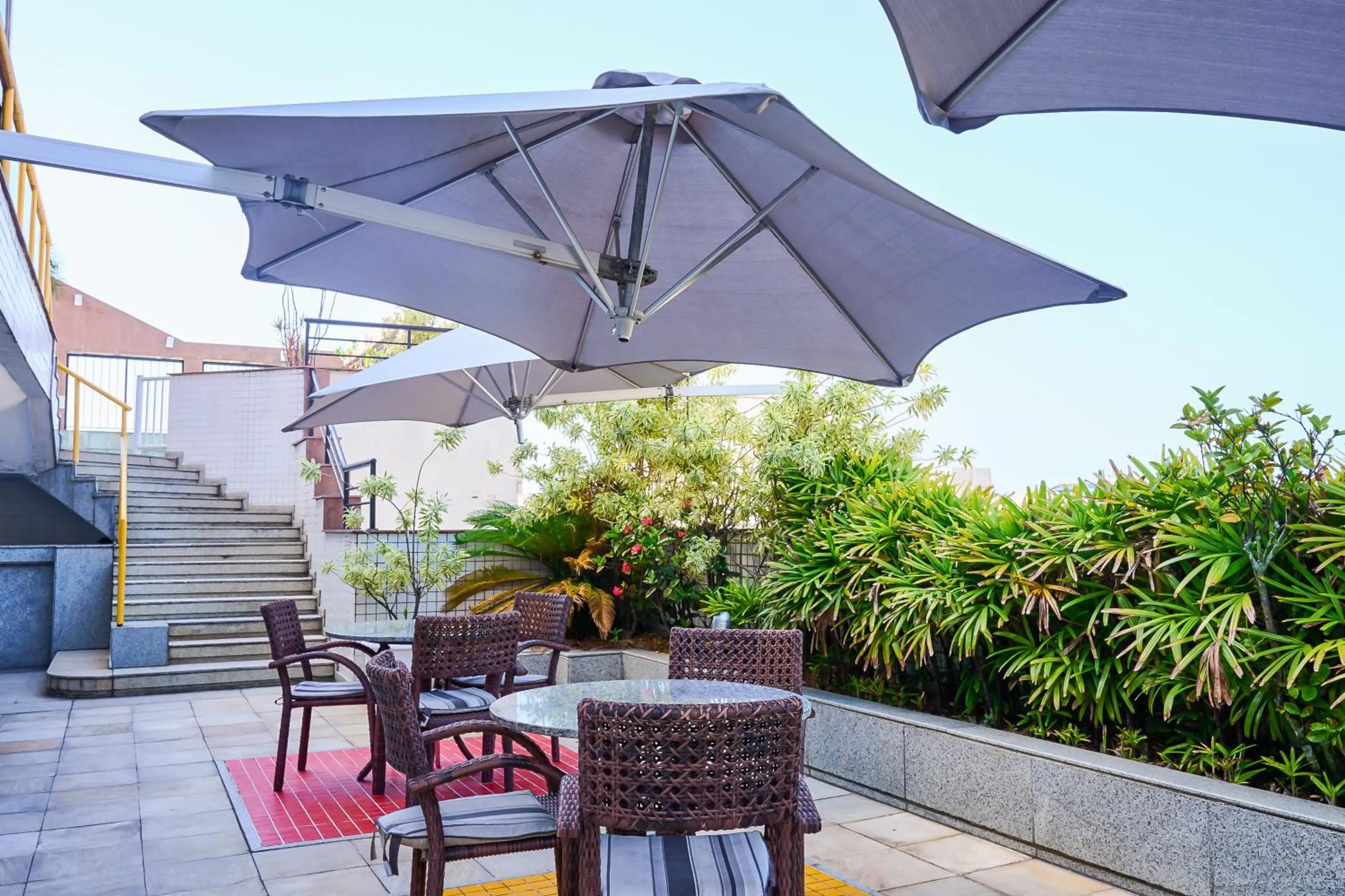 Swimming pool in South American Copacabana Hotel