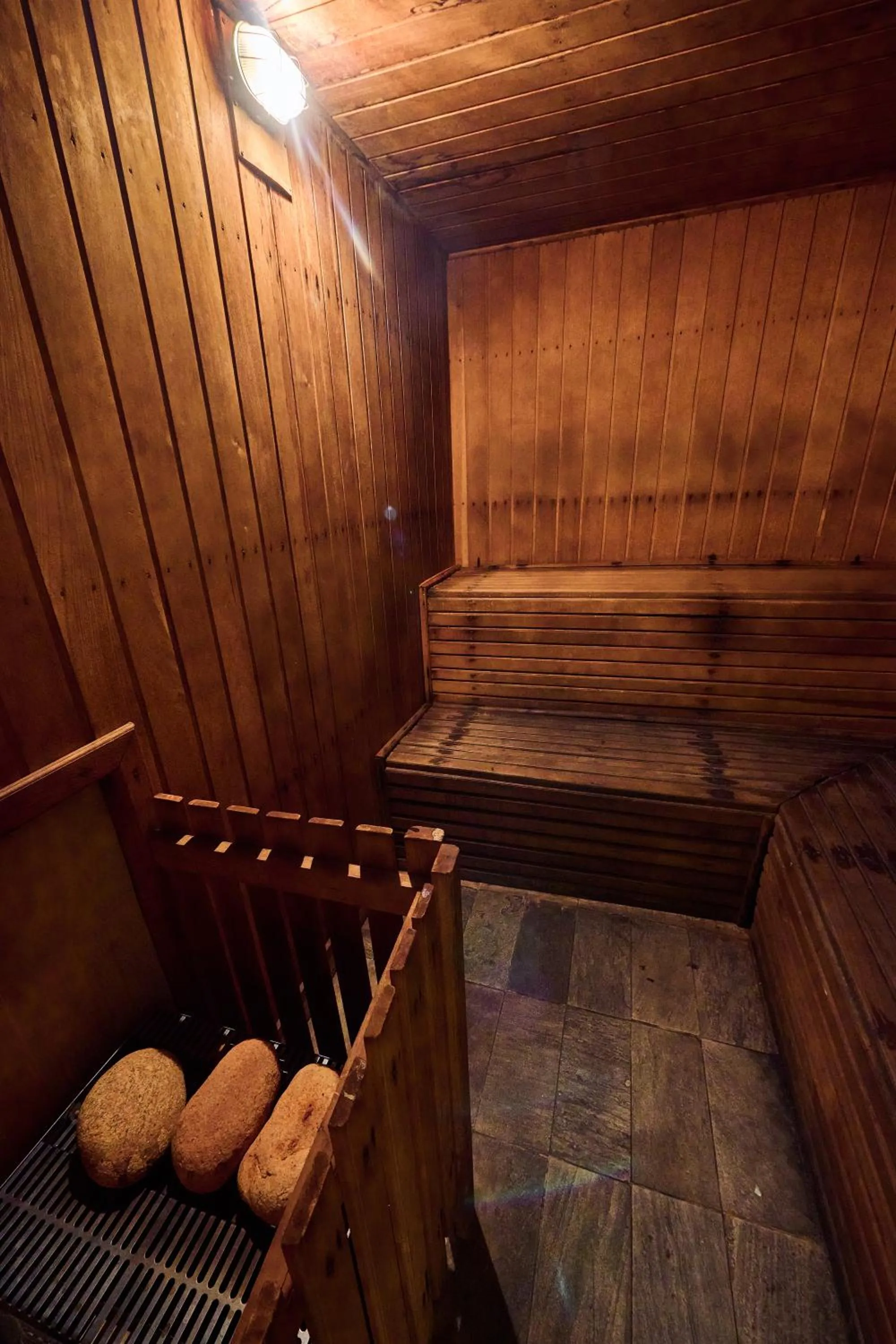 Sauna in South American Copacabana Hotel