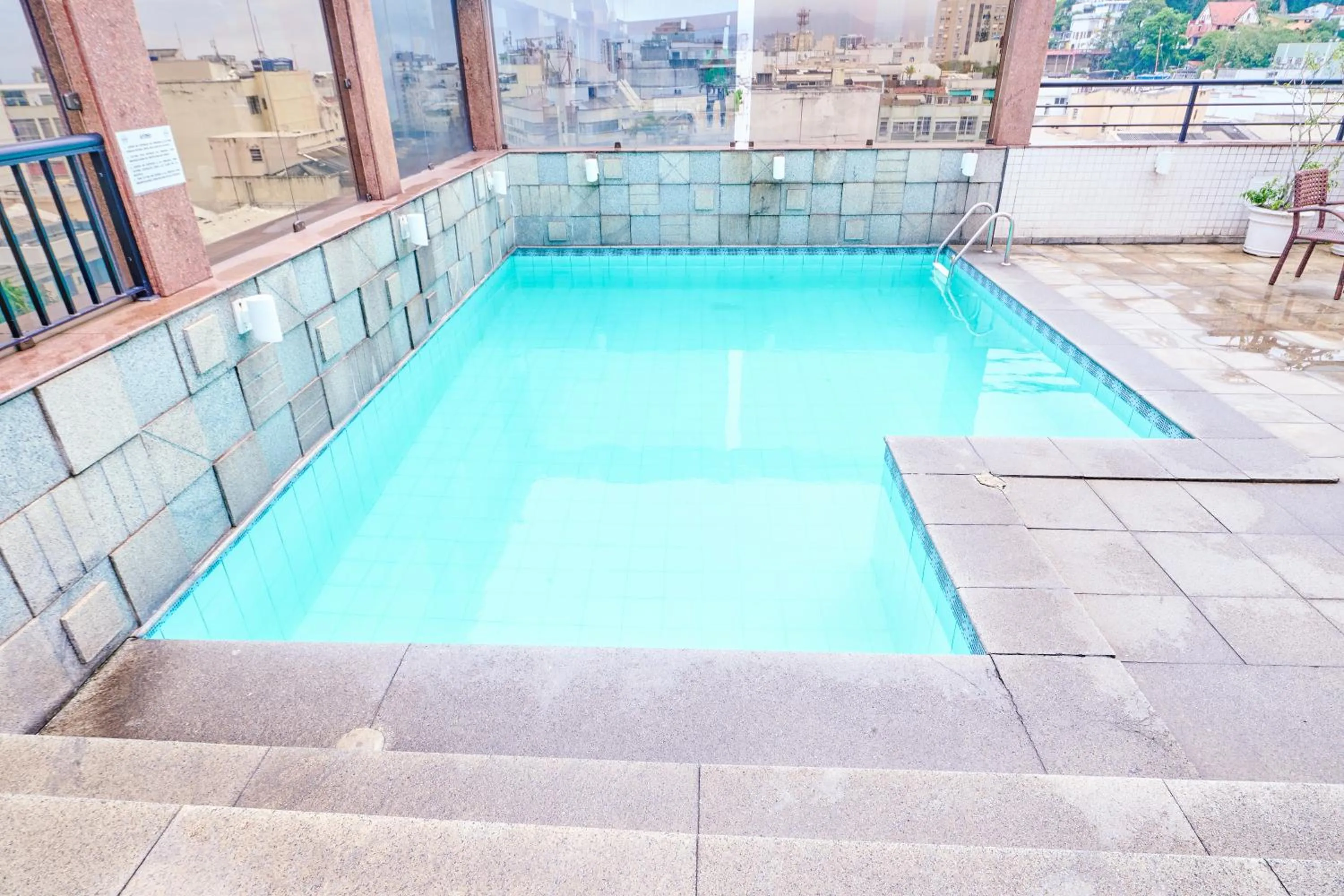 Swimming pool in South American Copacabana Hotel